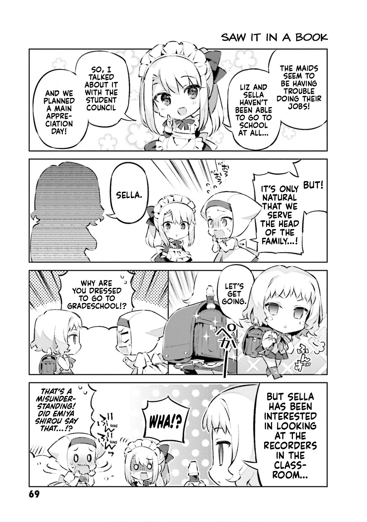 Type-Moon Gakuen - Chibi Chuki! Chapter 64 page 3 - Chapter 64: 64th Period: The Path of a Maid Takes More Than A Day