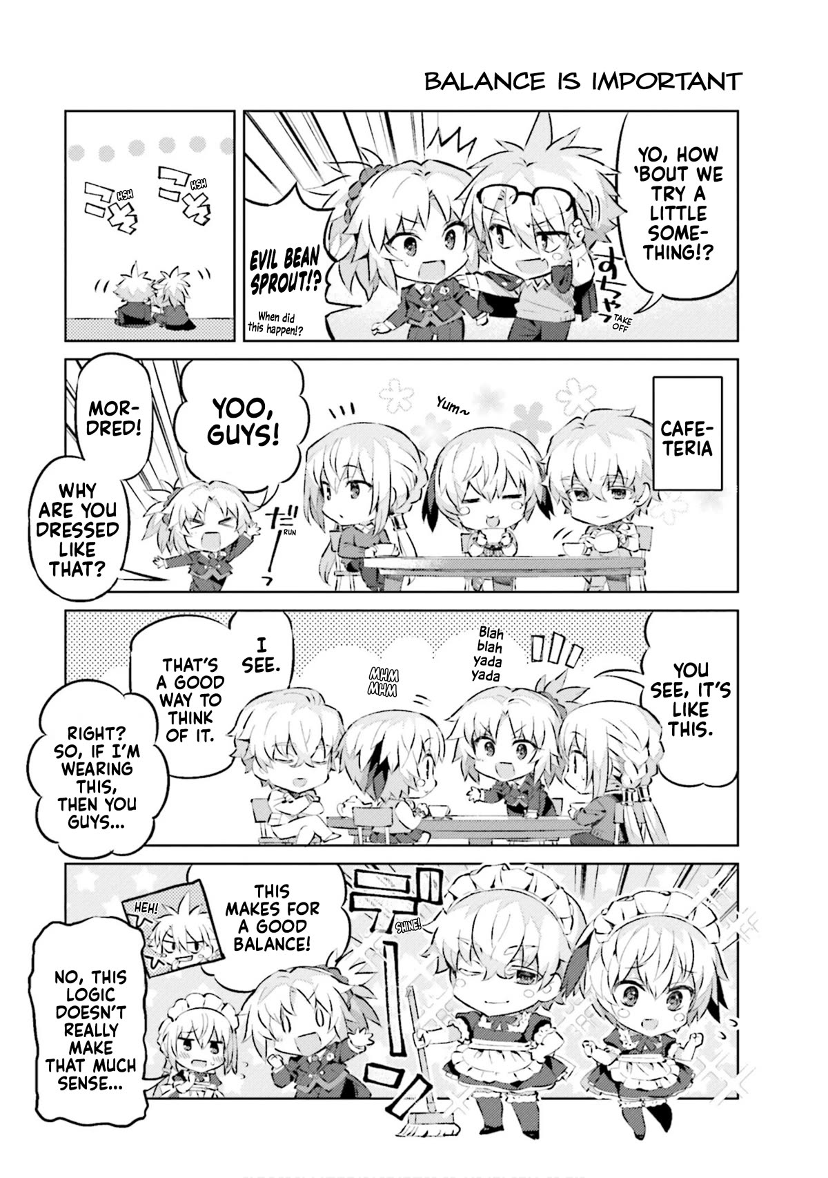 Type-Moon Gakuen - Chibi Chuki! Chapter 64 page 5 - Chapter 64: 64th Period: The Path of a Maid Takes More Than A Day
