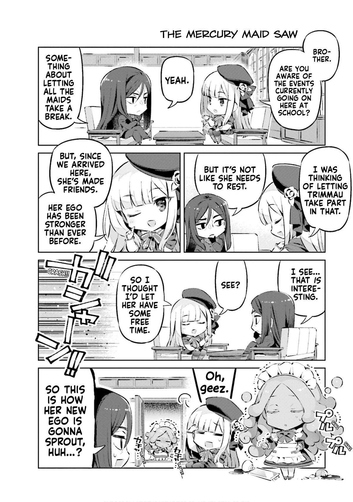 Type-Moon Gakuen - Chibi Chuki! Chapter 64 page 6 - Chapter 64: 64th Period: The Path of a Maid Takes More Than A Day