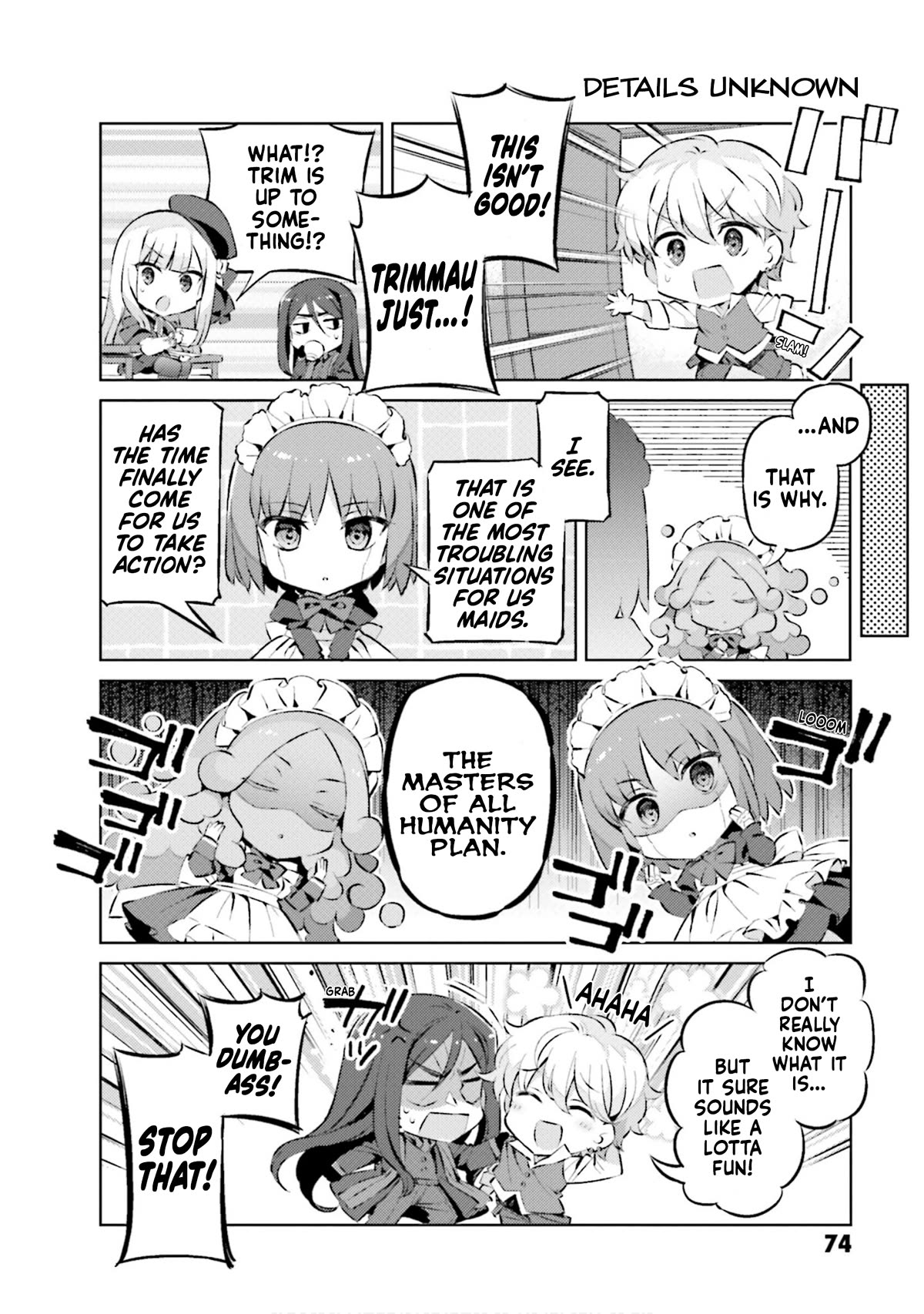 Type-Moon Gakuen - Chibi Chuki! Chapter 64 page 8 - Chapter 64: 64th Period: The Path of a Maid Takes More Than A Day