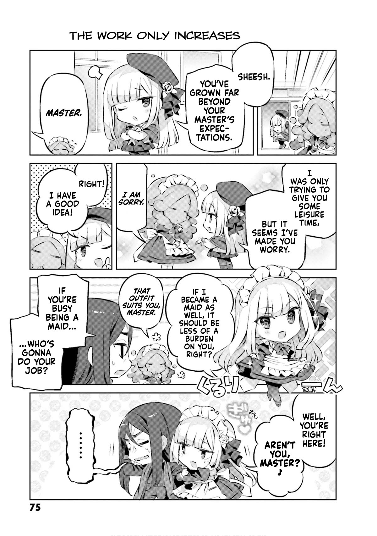 Type-Moon Gakuen - Chibi Chuki! Chapter 64 page 9 - Chapter 64: 64th Period: The Path of a Maid Takes More Than A Day