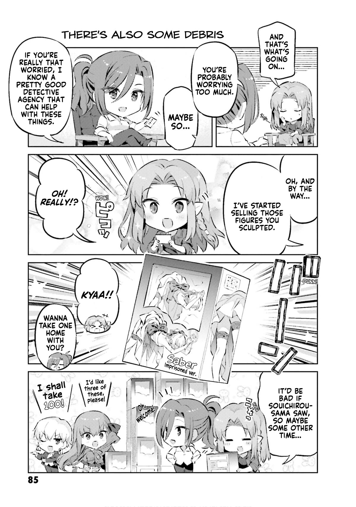 Type-Moon Gakuen - Chibi Chuki! Chapter 65 page 7 - Chapter 65: 65th Period: The Good Wife