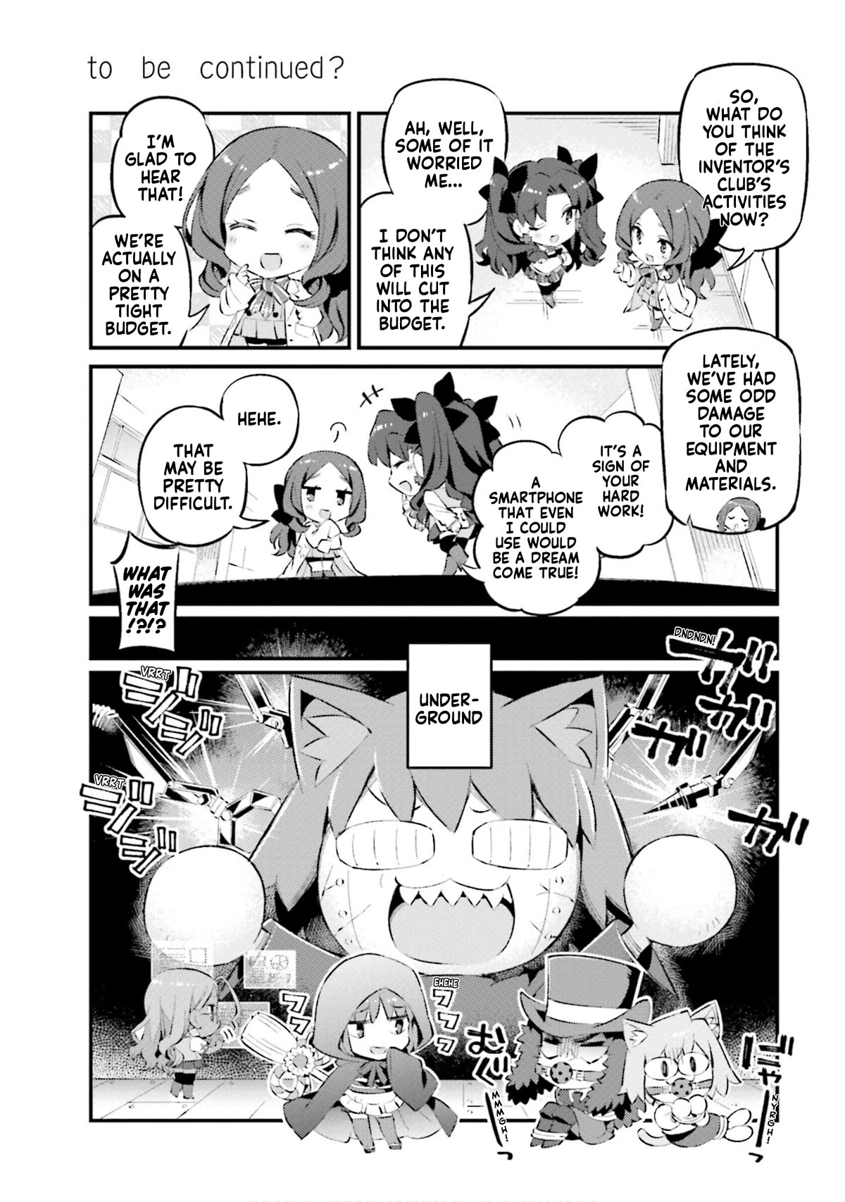 Type-Moon Gakuen - Chibi Chuki! Chapter 66 page 10 - Chapter 66: 66th Period: Attack! The Inventor Next Door