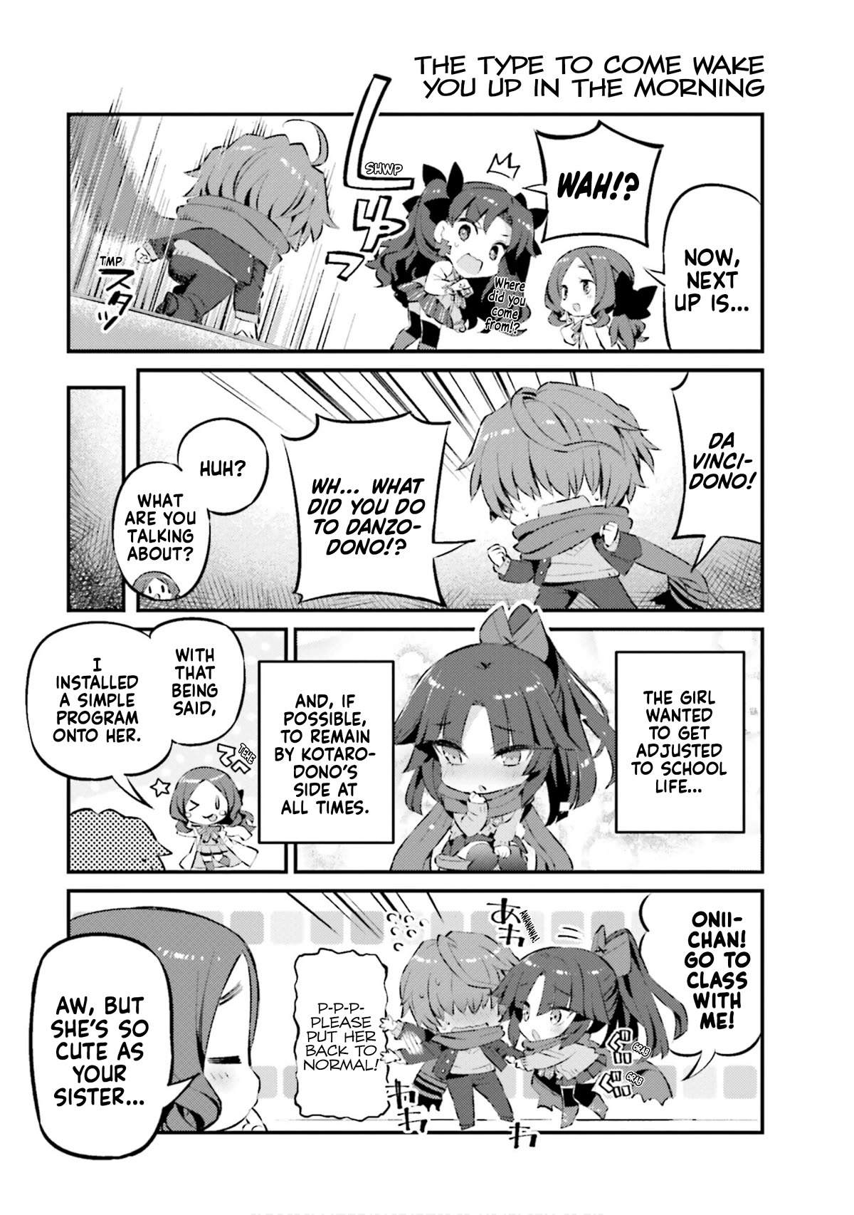 Type-Moon Gakuen - Chibi Chuki! Chapter 66 page 7 - Chapter 66: 66th Period: Attack! The Inventor Next Door