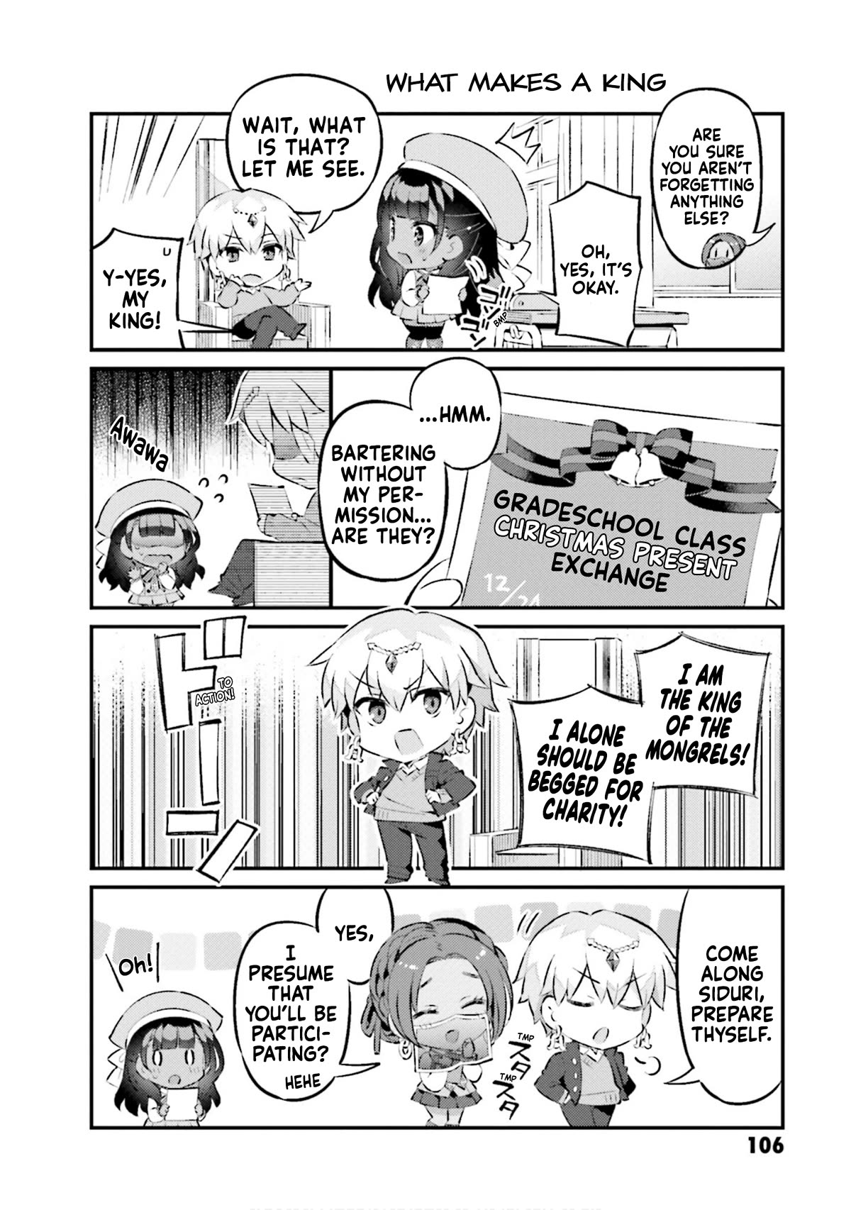 Type-Moon Gakuen - Chibi Chuki! Chapter 67 page 4 - Chapter 67: 67th Period: Charity Gifts