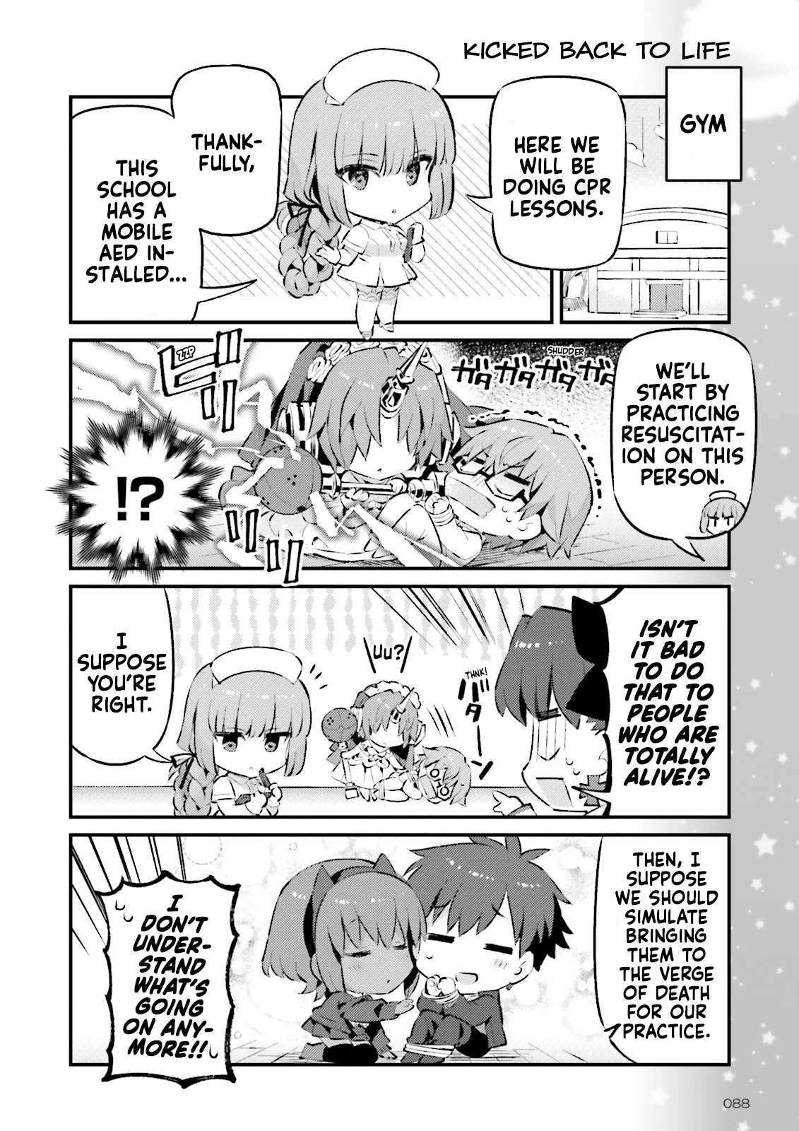Type-Moon Gakuen - Chibi Chuki! Chapter 68.5 page 6 - Chapter 68.5: Extra Period: Can Never Be Too Prepared