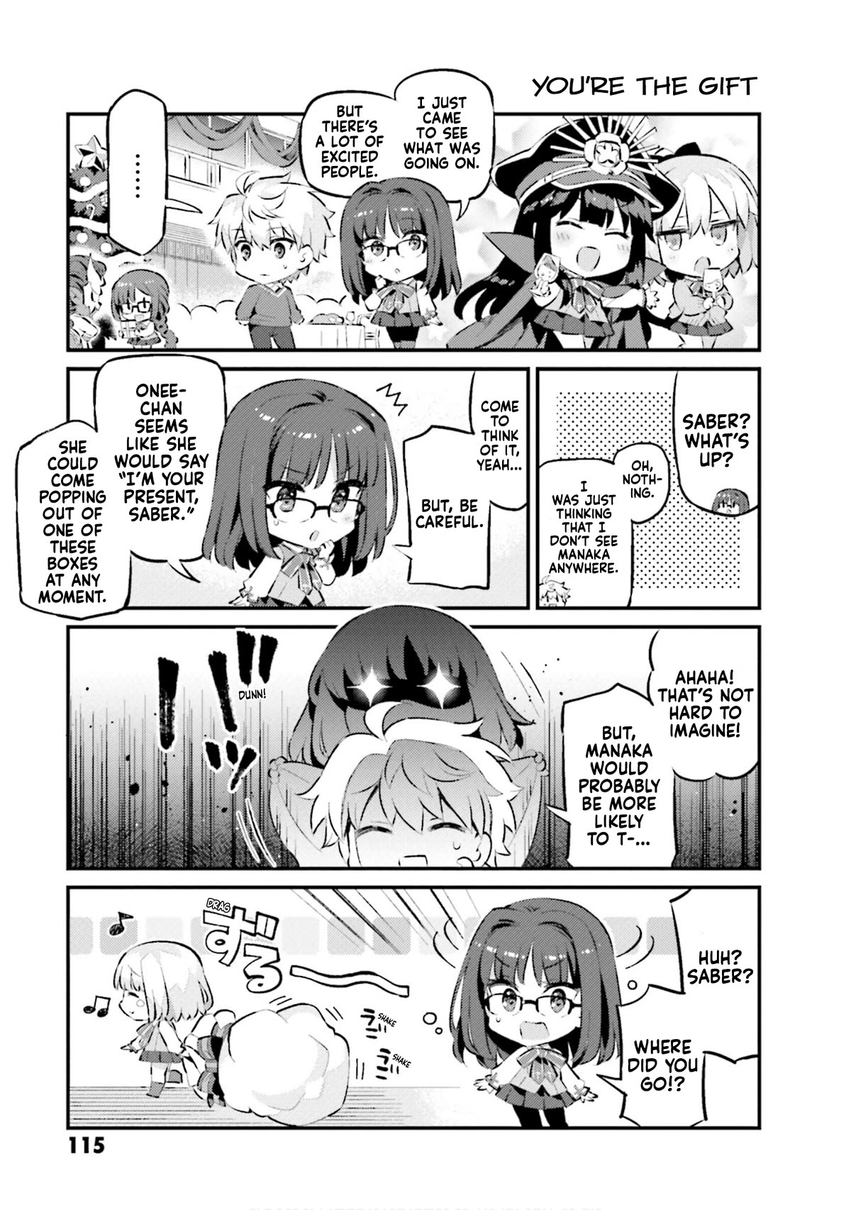 Type-Moon Gakuen - Chibi Chuki! Chapter 68 page 3 - Chapter 68: 68th Period: Kama's Whims