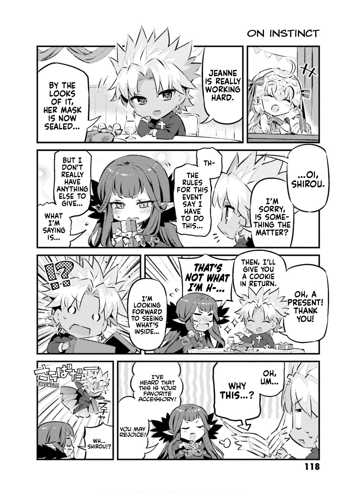 Type-Moon Gakuen - Chibi Chuki! Chapter 68 page 6 - Chapter 68: 68th Period: Kama's Whims