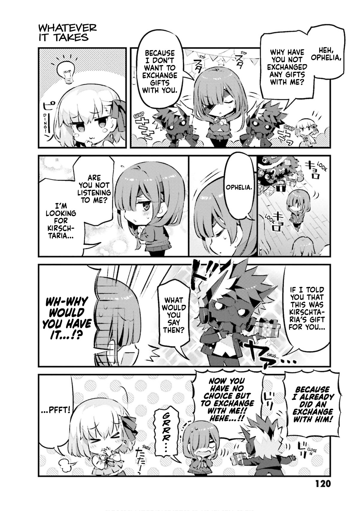 Type-Moon Gakuen - Chibi Chuki! Chapter 68 page 8 - Chapter 68: 68th Period: Kama's Whims