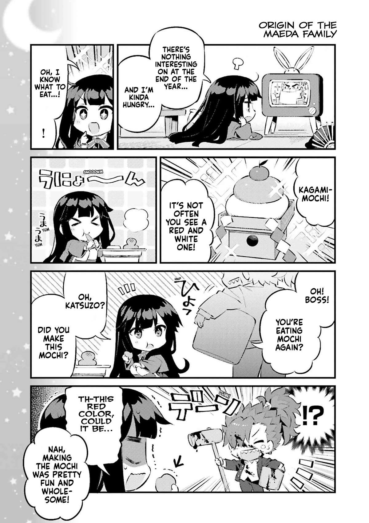 Type-Moon Gakuen - Chibi Chuki! Chapter 69 page 8 - Chapter 69: 69th Period: Kotatsu and Oranges and A Temple of Fresh Blood