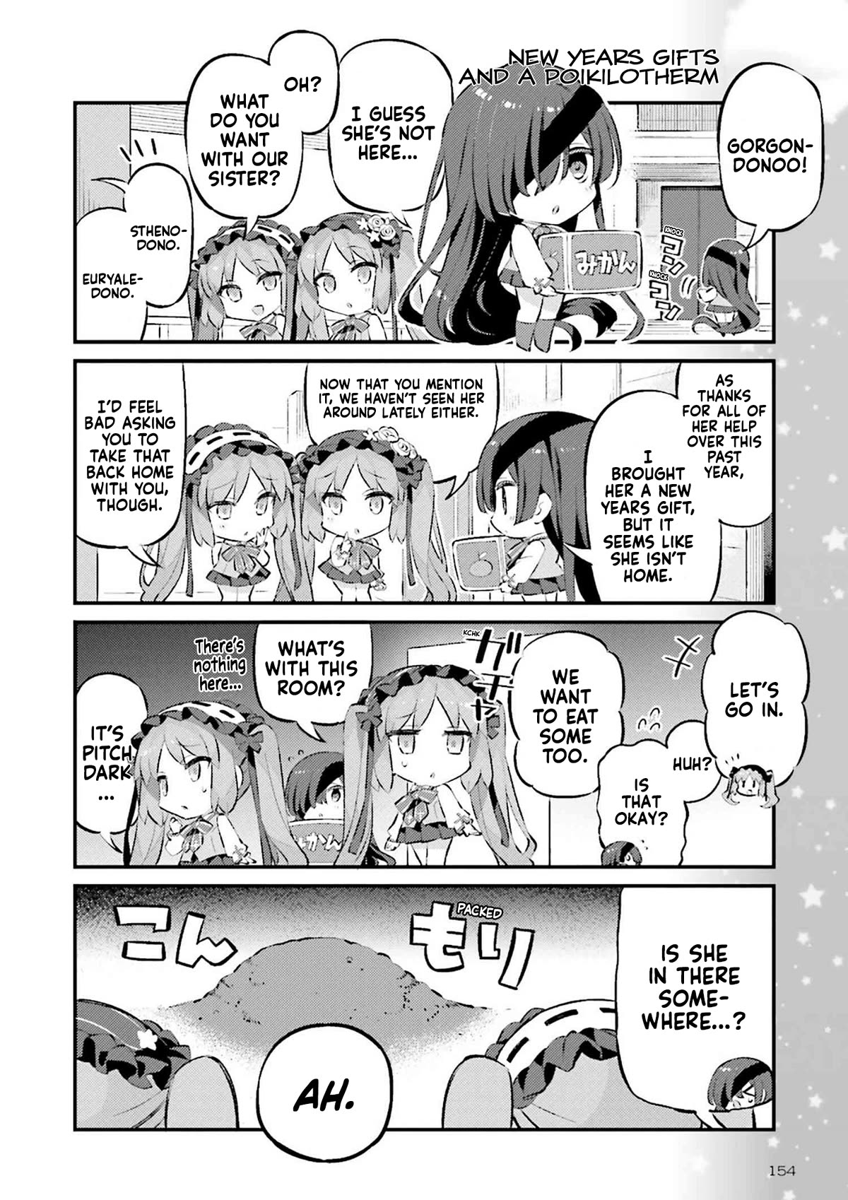 Type-Moon Gakuen - Chibi Chuki! Chapter 69 page 9 - Chapter 69: 69th Period: Kotatsu and Oranges and A Temple of Fresh Blood