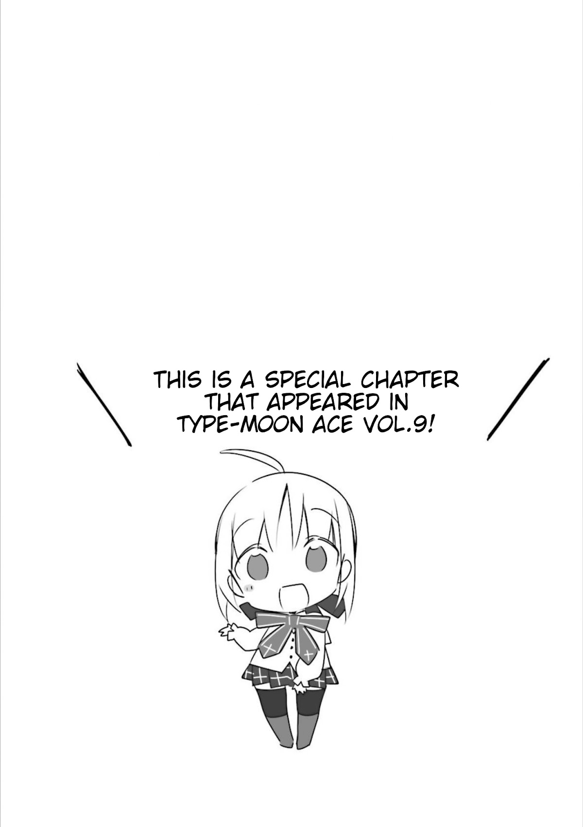 Type-Moon Gakuen - Chibi Chuki! Chapter 7.5 page 1 - Chapter 7.5: Special Chapter - Let’s Investigate The TYPE-MOON Academy!
