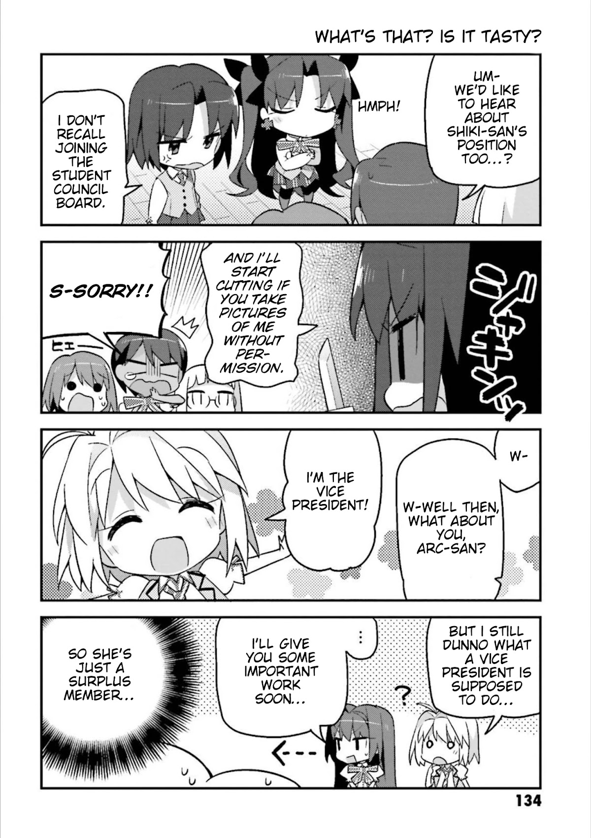 Type-Moon Gakuen - Chibi Chuki! Chapter 7.5 page 5 - Chapter 7.5: Special Chapter - Let’s Investigate The TYPE-MOON Academy!