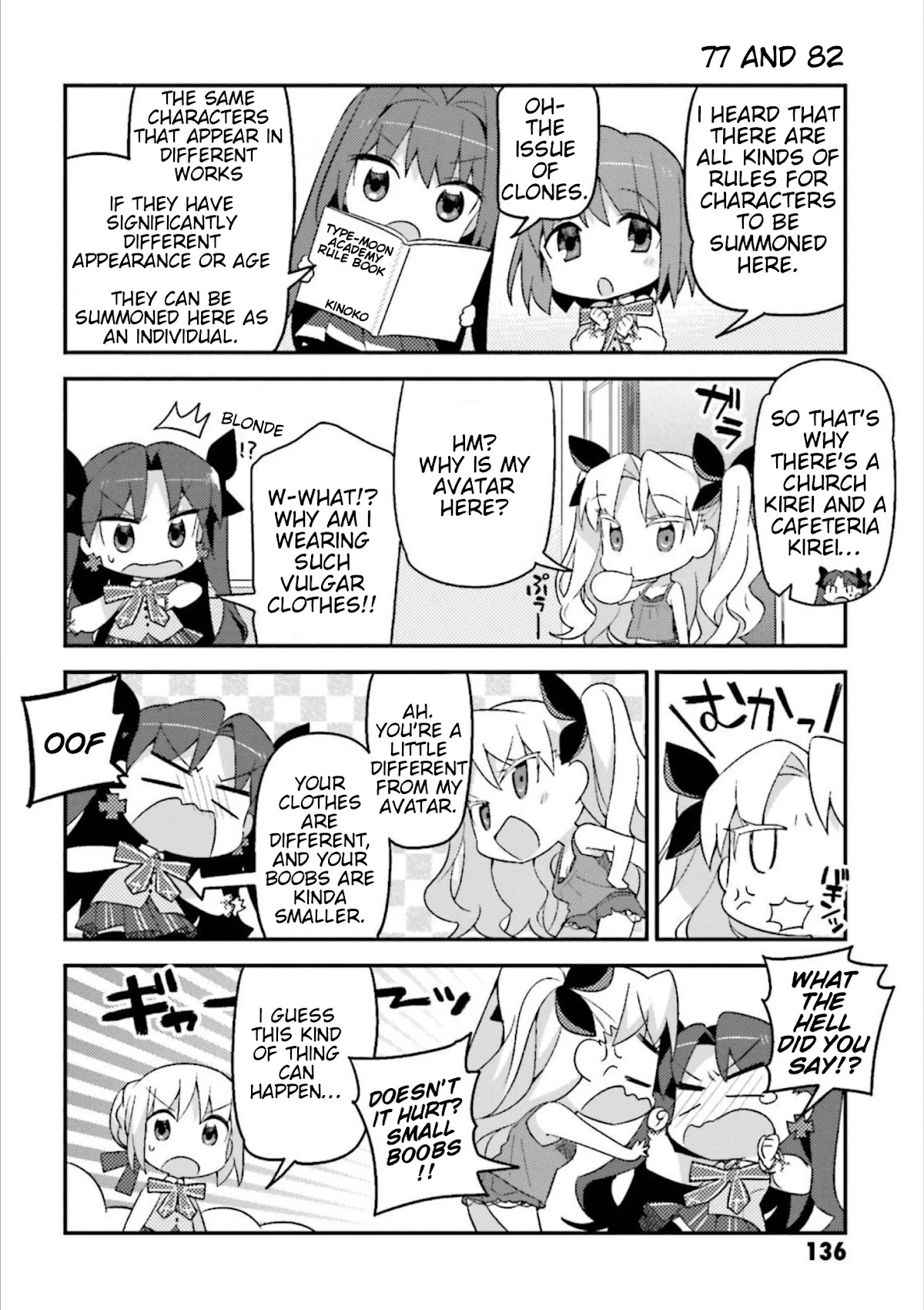 Type-Moon Gakuen - Chibi Chuki! Chapter 7.5 page 7 - Chapter 7.5: Special Chapter - Let’s Investigate The TYPE-MOON Academy!