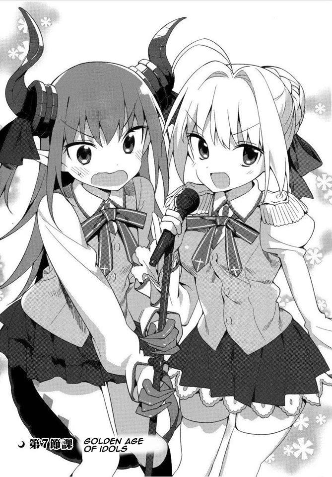 Type-Moon Gakuen - Chibi Chuki! Chapter 7 page 1 - Chapter 7: Golden Age of Idols
