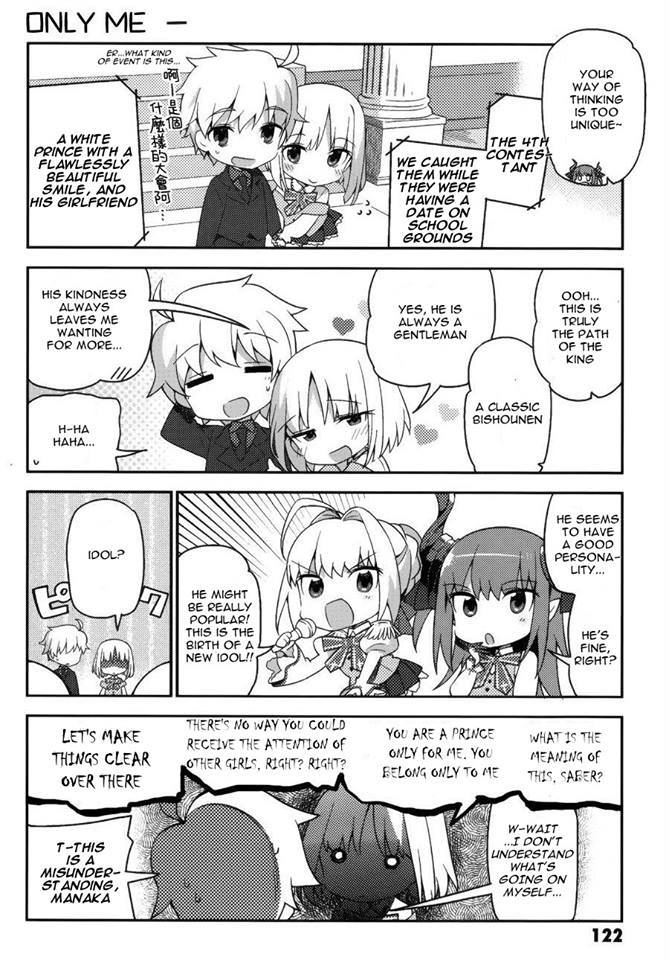Type-Moon Gakuen - Chibi Chuki! Chapter 7 page 10 - Chapter 7: Golden Age of Idols