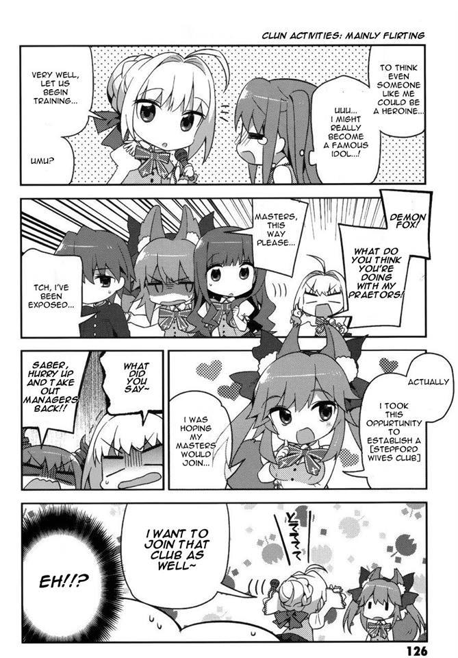 Type-Moon Gakuen - Chibi Chuki! Chapter 7 page 14 - Chapter 7: Golden Age of Idols
