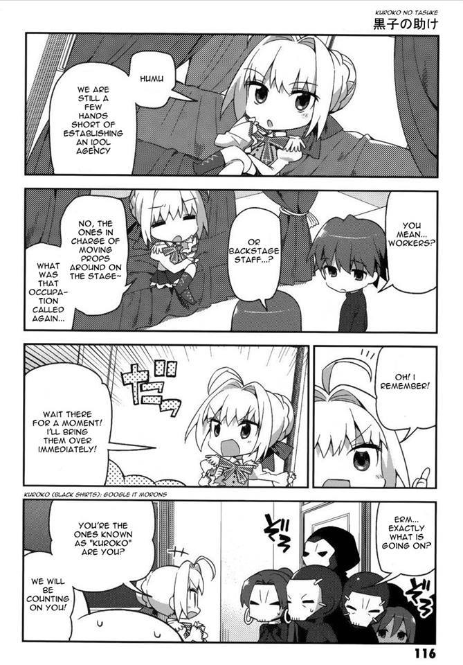 Type-Moon Gakuen - Chibi Chuki! Chapter 7 page 4 - Chapter 7: Golden Age of Idols