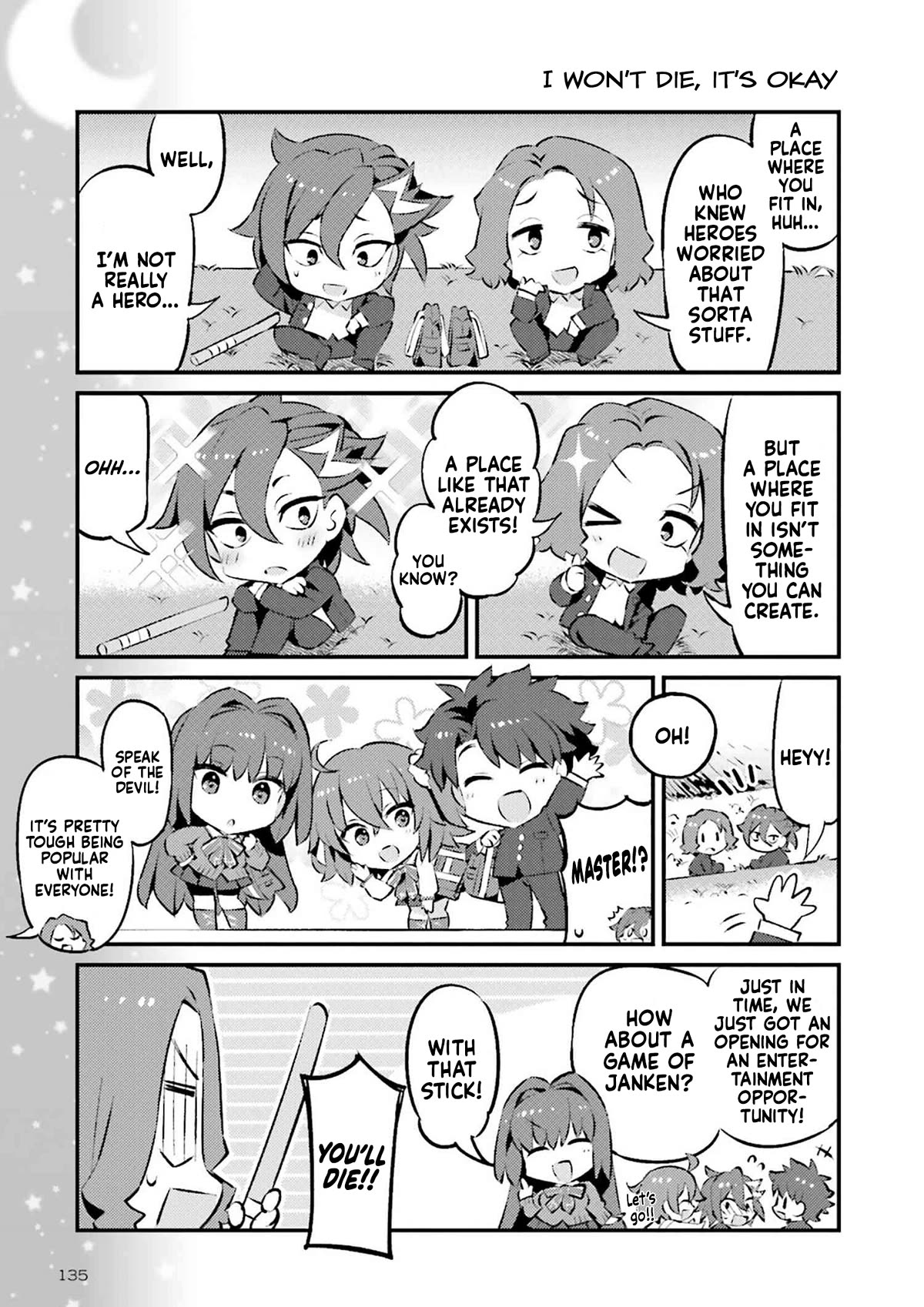 Type-Moon Gakuen - Chibi Chuki! Chapter 70 page 3 - Chapter 70: 70th Period: Countdown