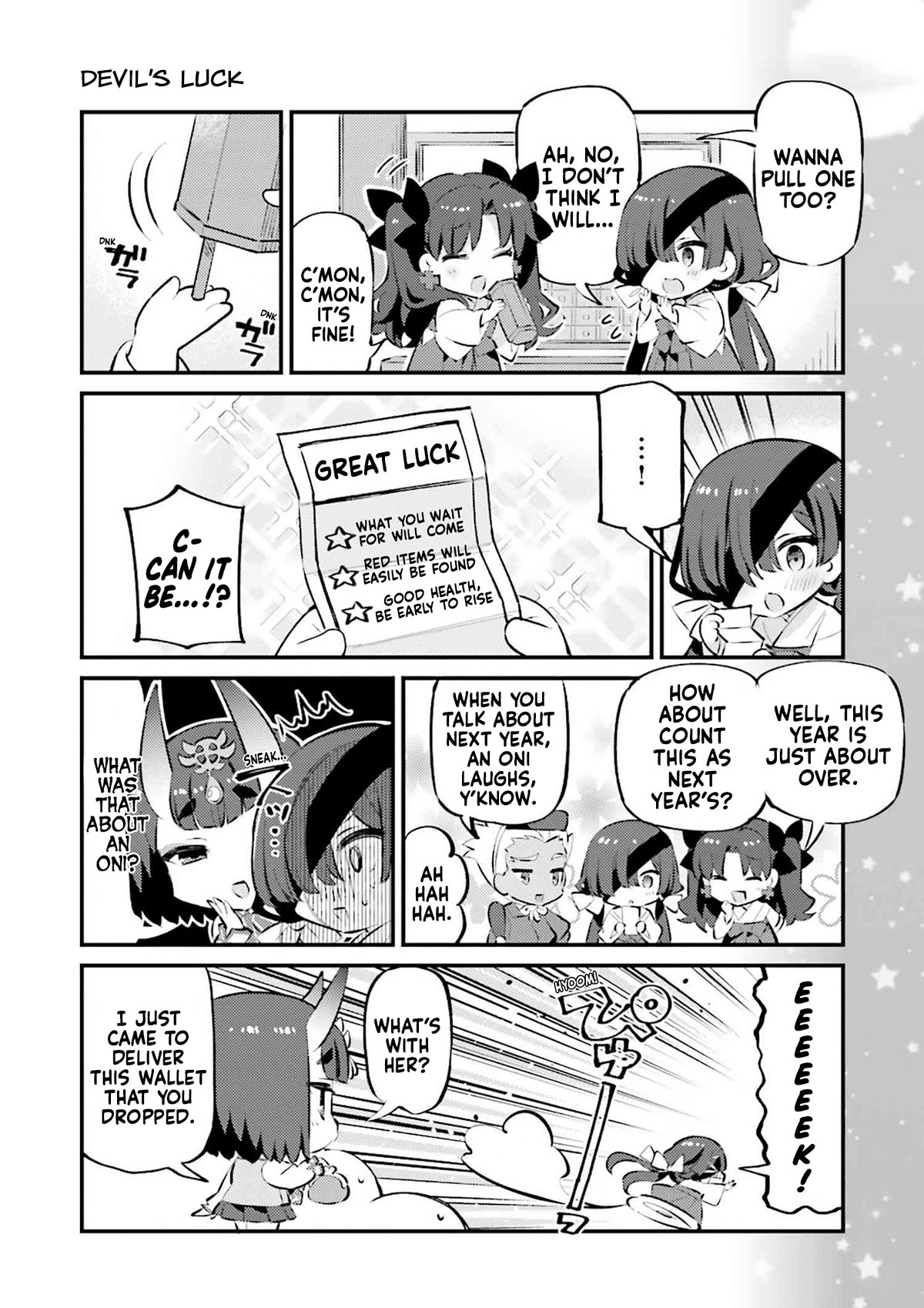 Type-Moon Gakuen - Chibi Chuki! Chapter 71 page 6 - Chapter 71: 71st Period: Speaking of Shrines