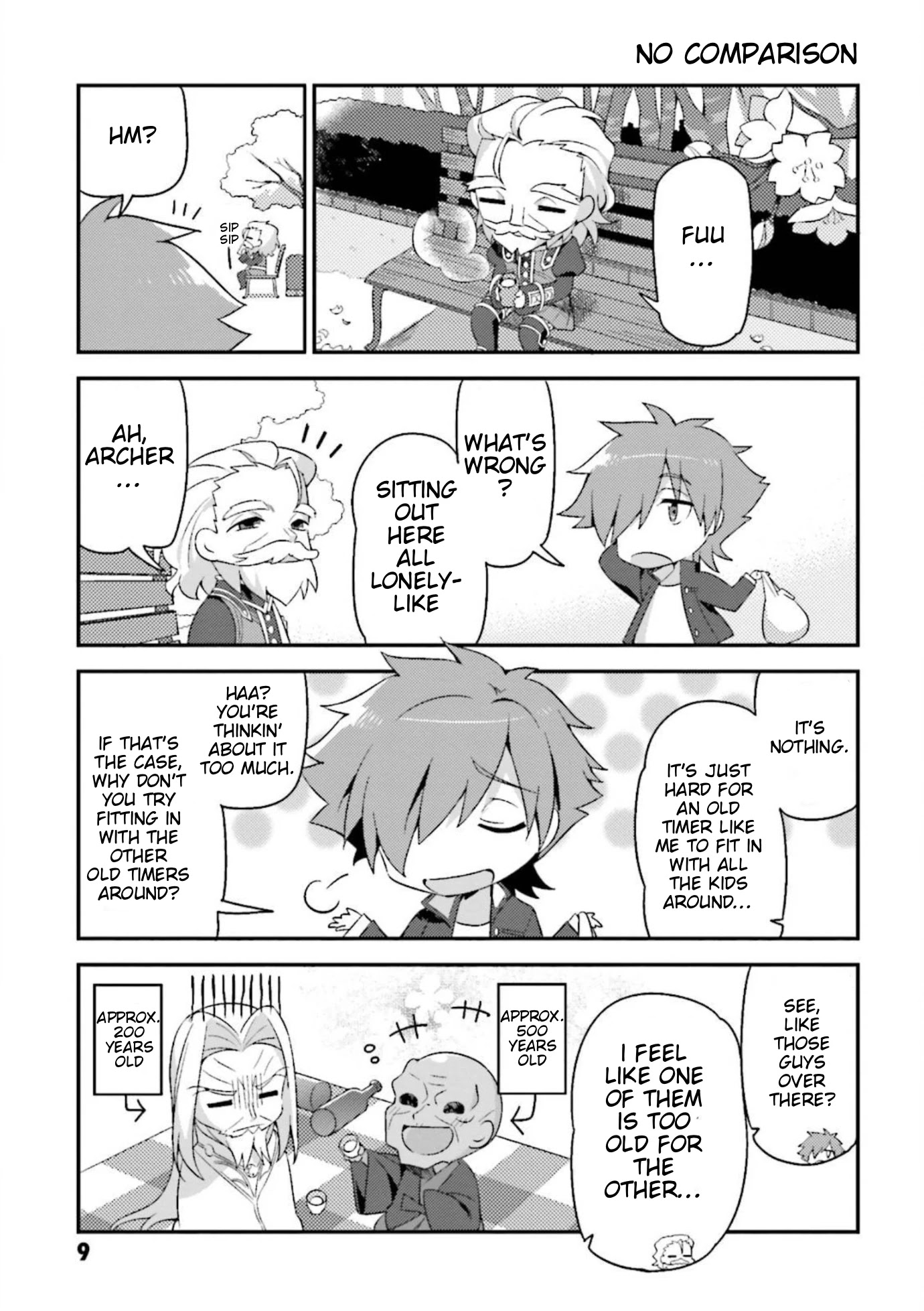 Type-Moon Gakuen - Chibi Chuki! Chapter 8 page 11 - Chapter 8: 8th Period: Under The Legendary Sakura Tree