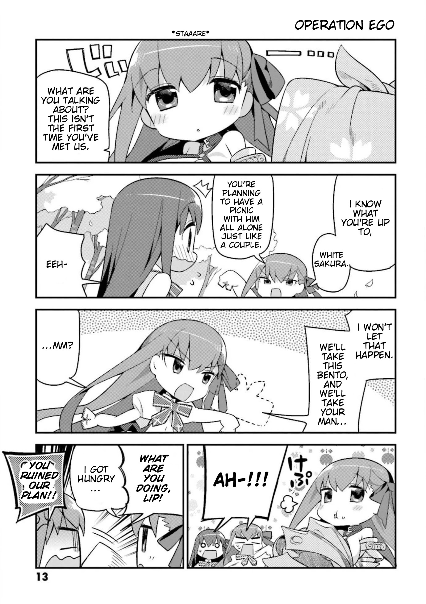 Type-Moon Gakuen - Chibi Chuki! Chapter 8 page 15 - Chapter 8: 8th Period: Under The Legendary Sakura Tree