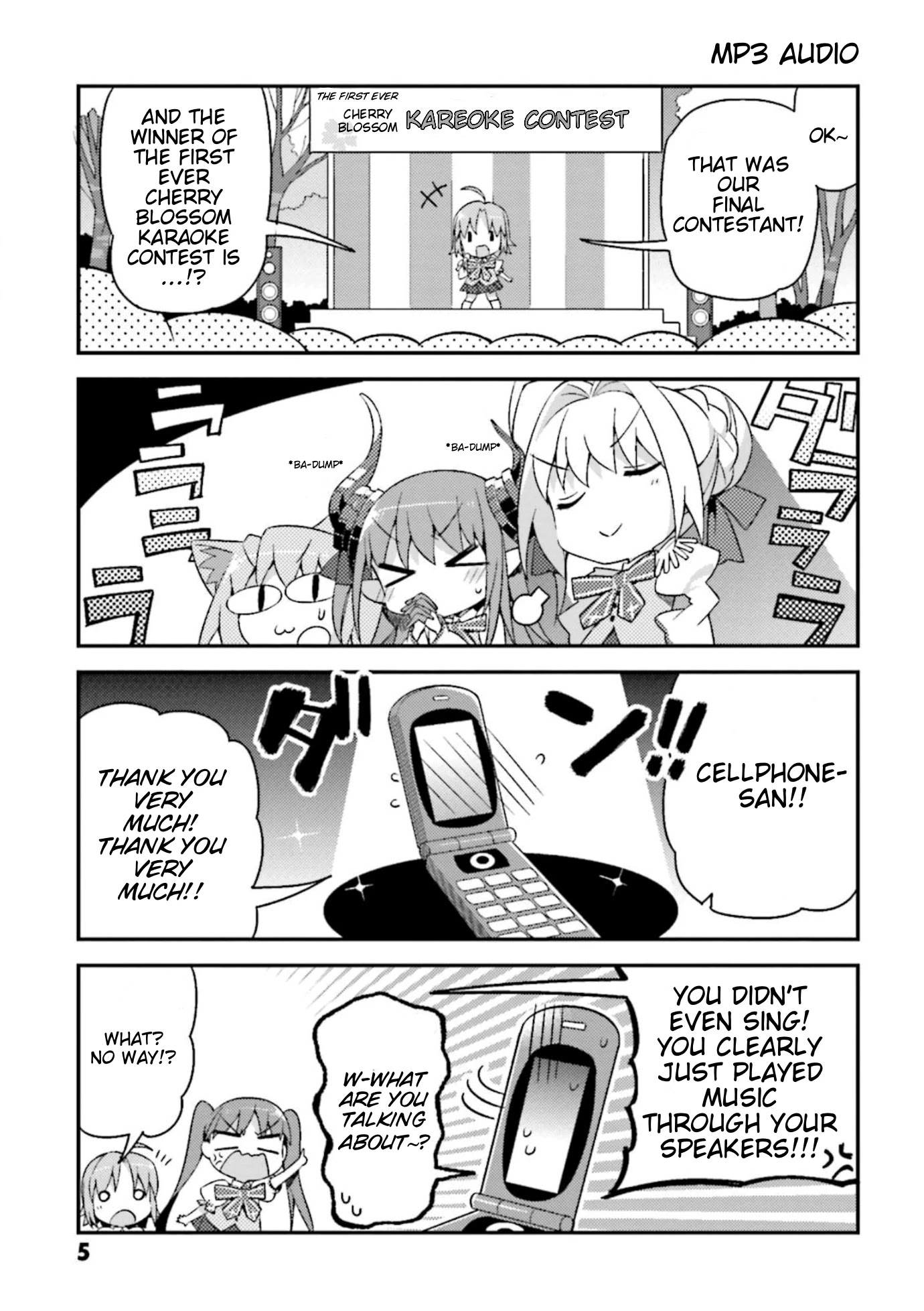 Type-Moon Gakuen - Chibi Chuki! Chapter 8 page 7 - Chapter 8: 8th Period: Under The Legendary Sakura Tree