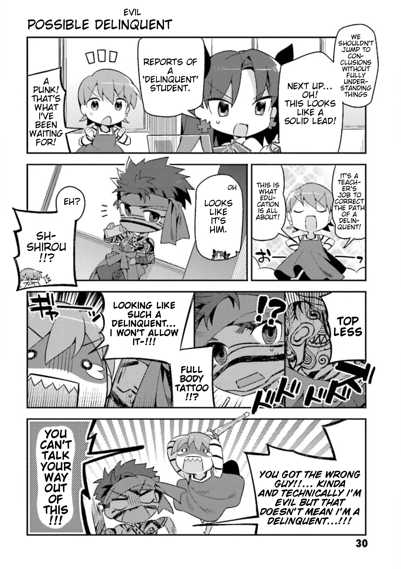 Type-Moon Gakuen - Chibi Chuki! Chapter 9 page 12 - Chapter 9: 9th Period: SSF