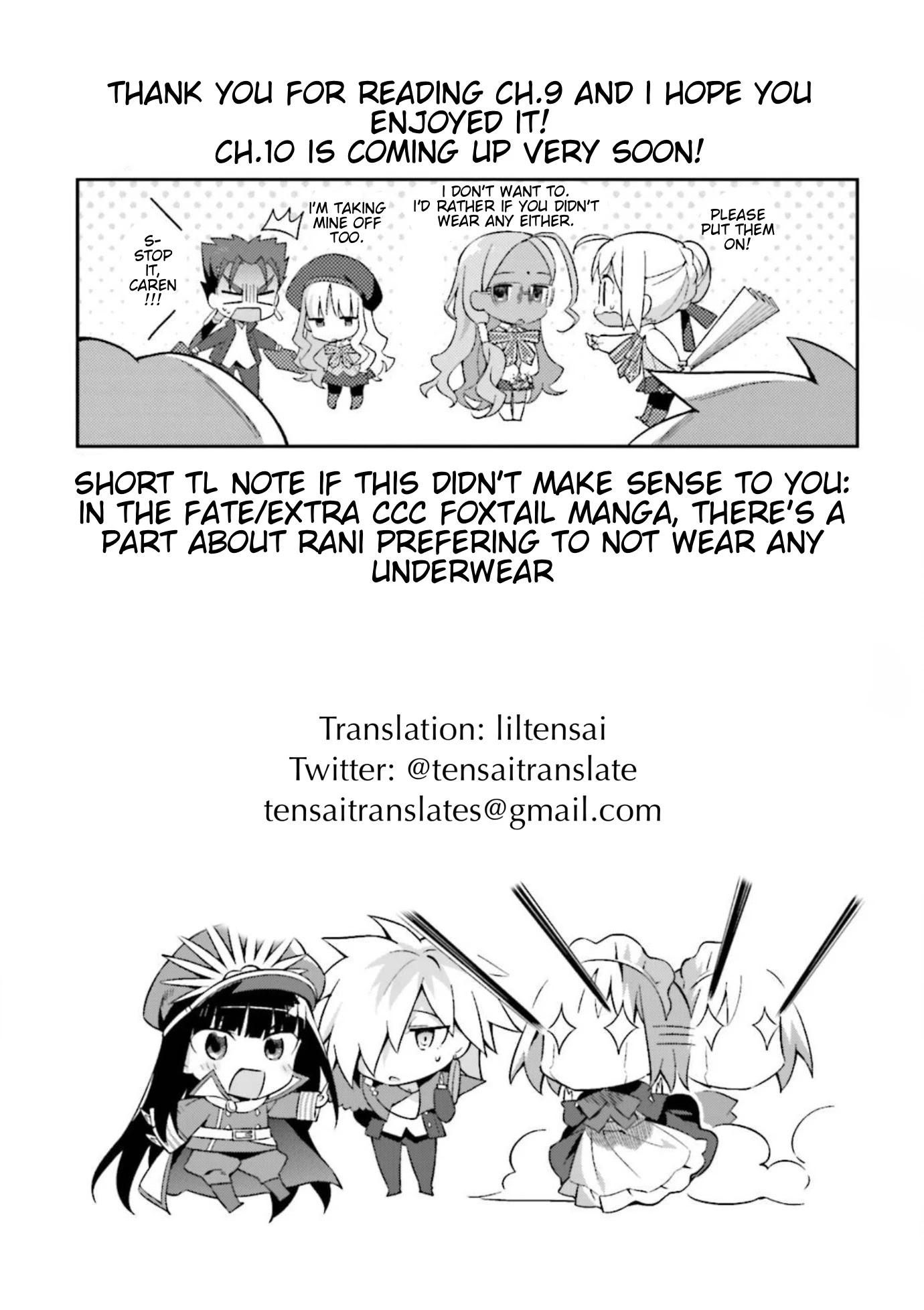 Type-Moon Gakuen - Chibi Chuki! Chapter 9 page 21 - Chapter 9: 9th Period: SSF