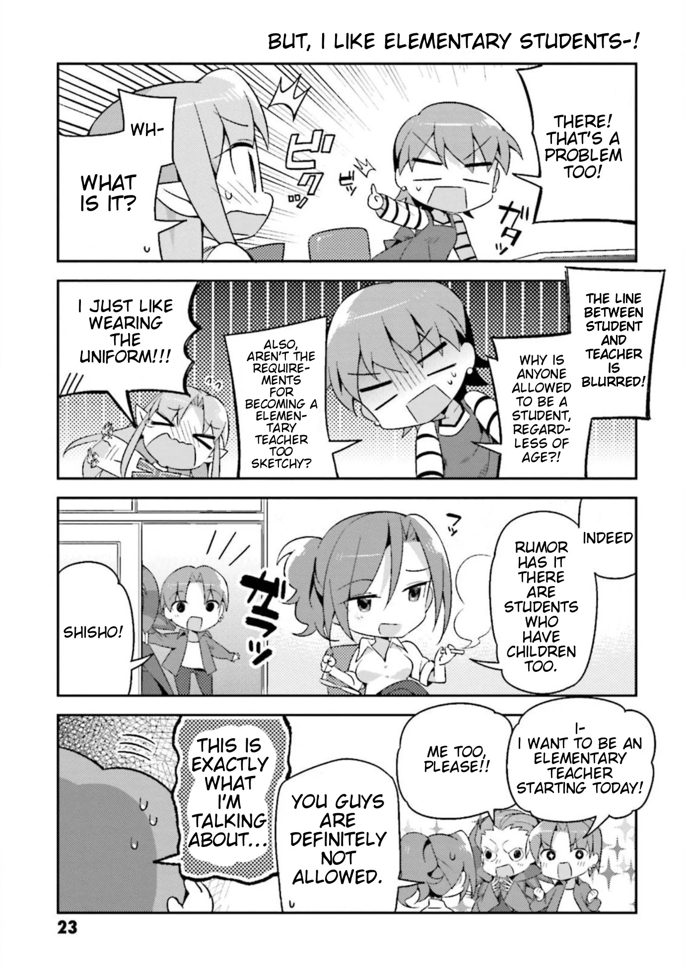 Type-Moon Gakuen - Chibi Chuki! Chapter 9 page 5 - Chapter 9: 9th Period: SSF