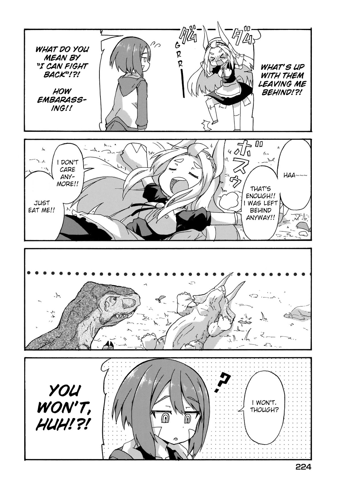 Tyra & Cera Chapter 1 page 6 - Chapter 1: Tyrannosaurus Meets Triceratops