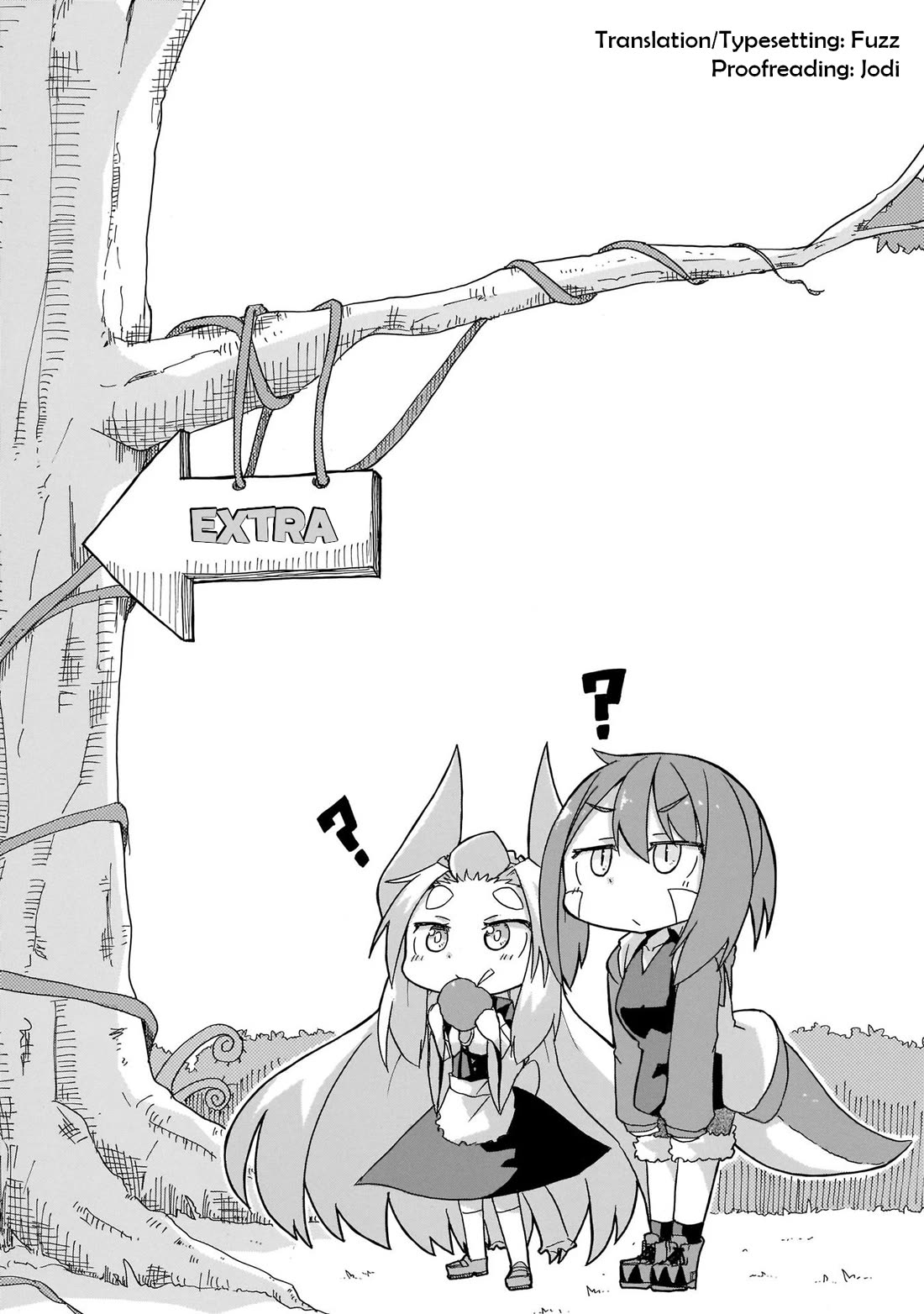 Tyra & Cera Chapter 18.5 page 1 - Chapter 18.5: Epilogue & Volume 2 Extras