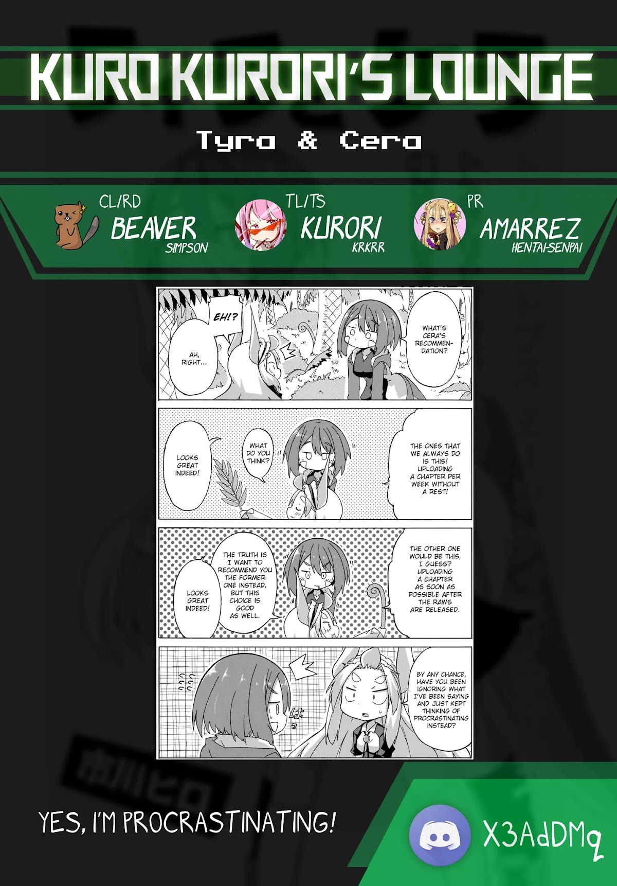 Tyra & Cera Chapter 6 page 17 - Chapter 6: It's Scary, but There are Times We Want to be Together too...?