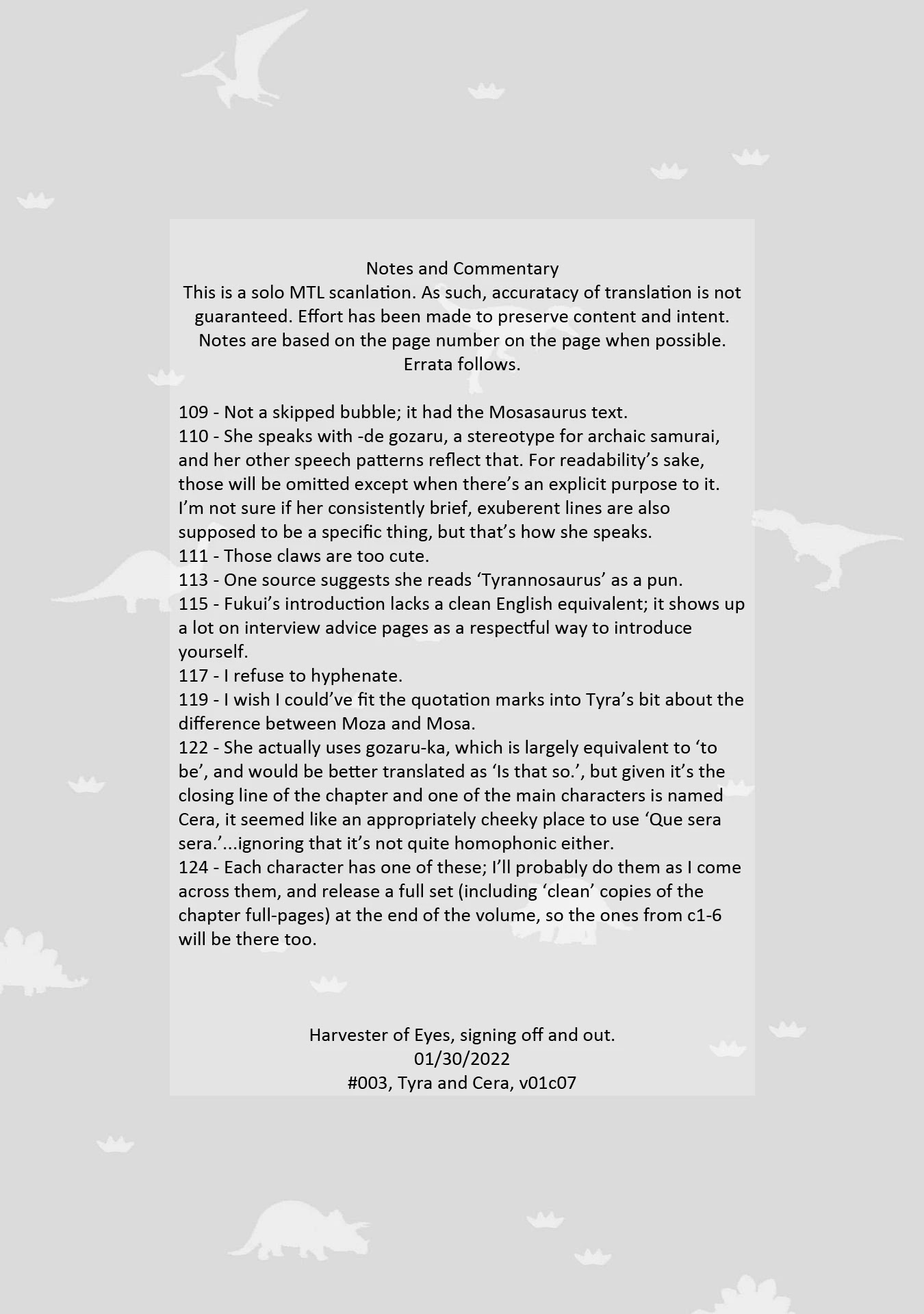 Tyra & Cera Chapter 7 page 17 - Chapter 7