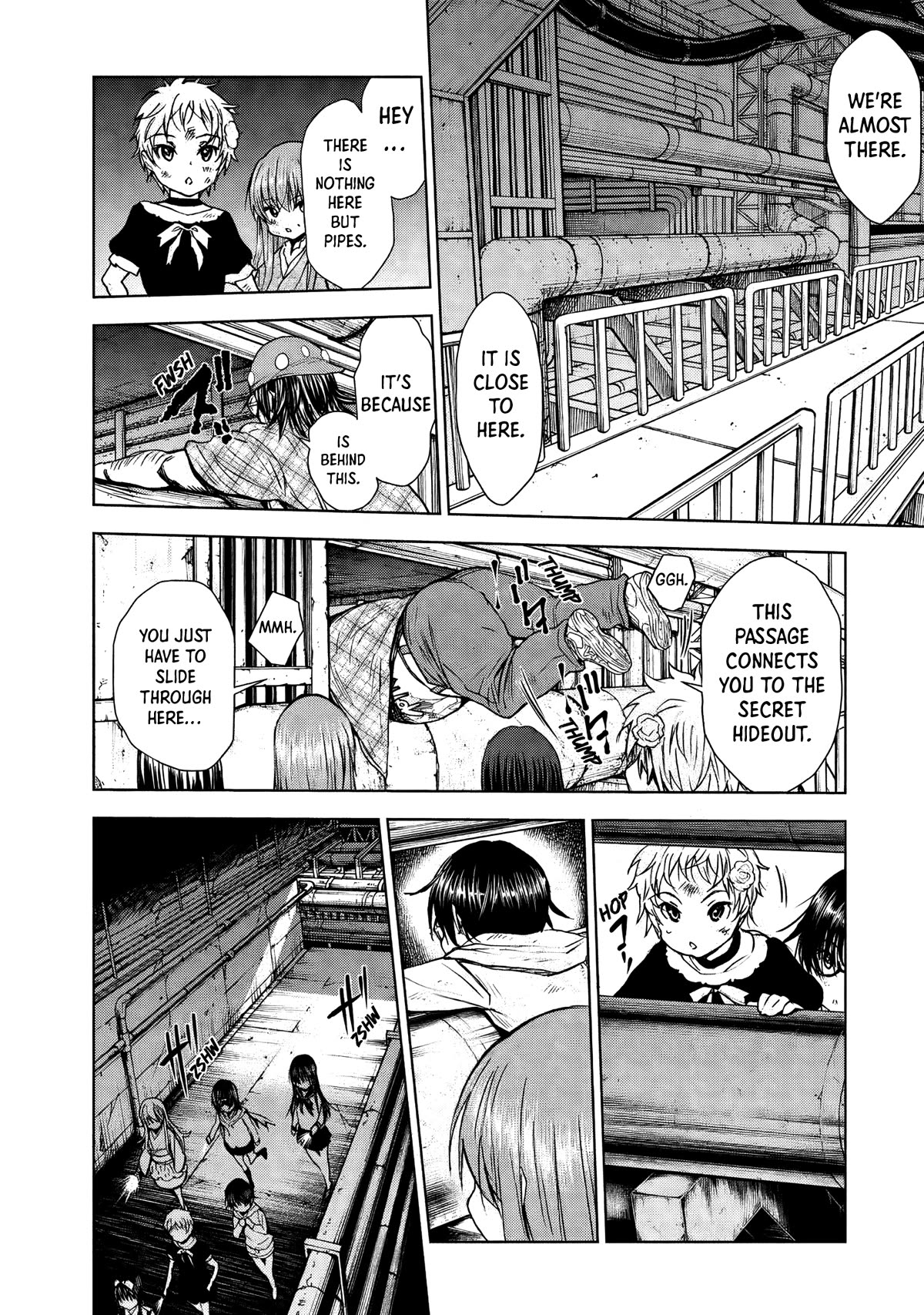 U12 (Under 12) Chapter 31 page 10 - Chapter 31: Tokyo Underground Labyrinth