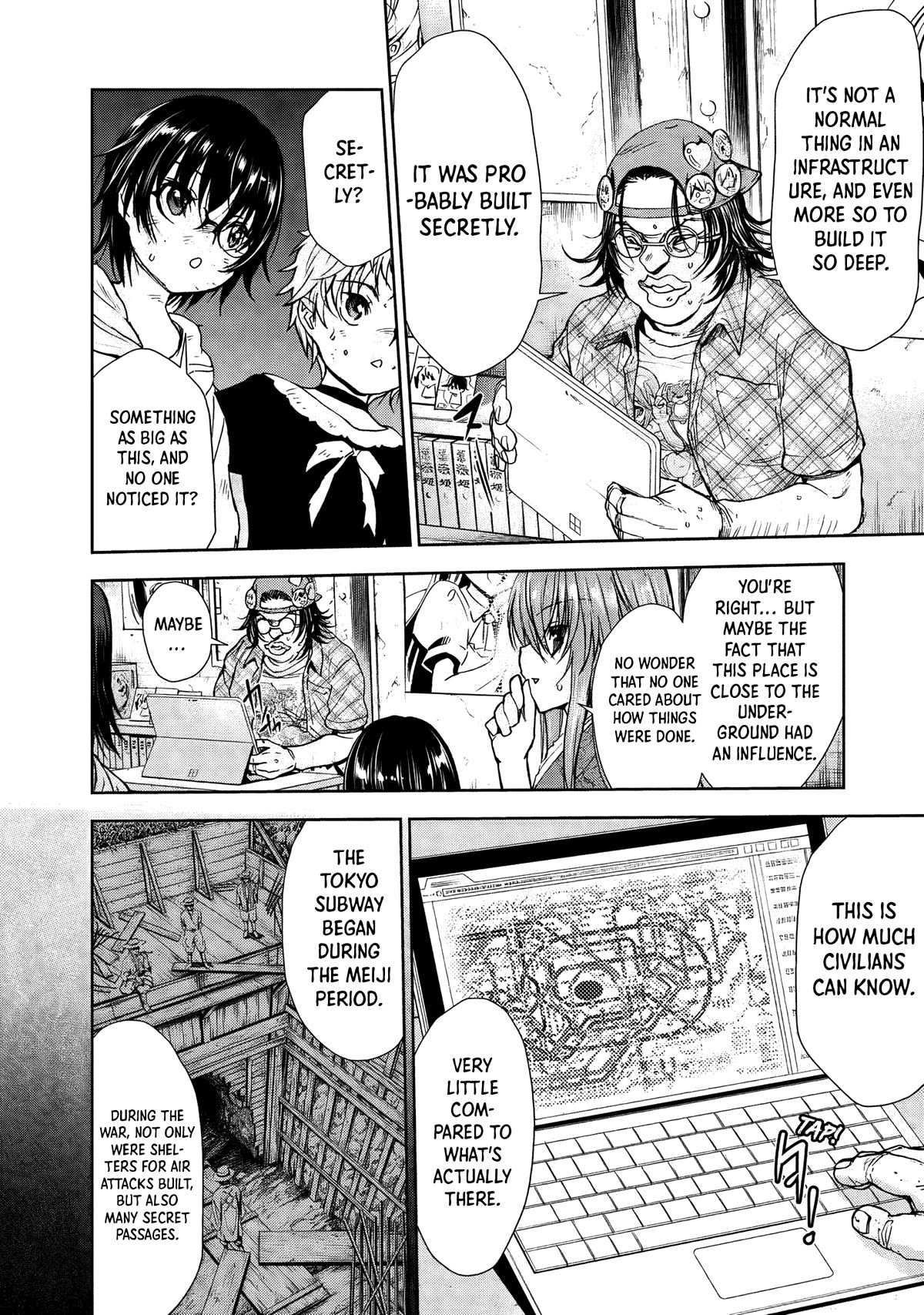 U12 (Under 12) Chapter 31 page 27 - Chapter 31: Tokyo Underground Labyrinth