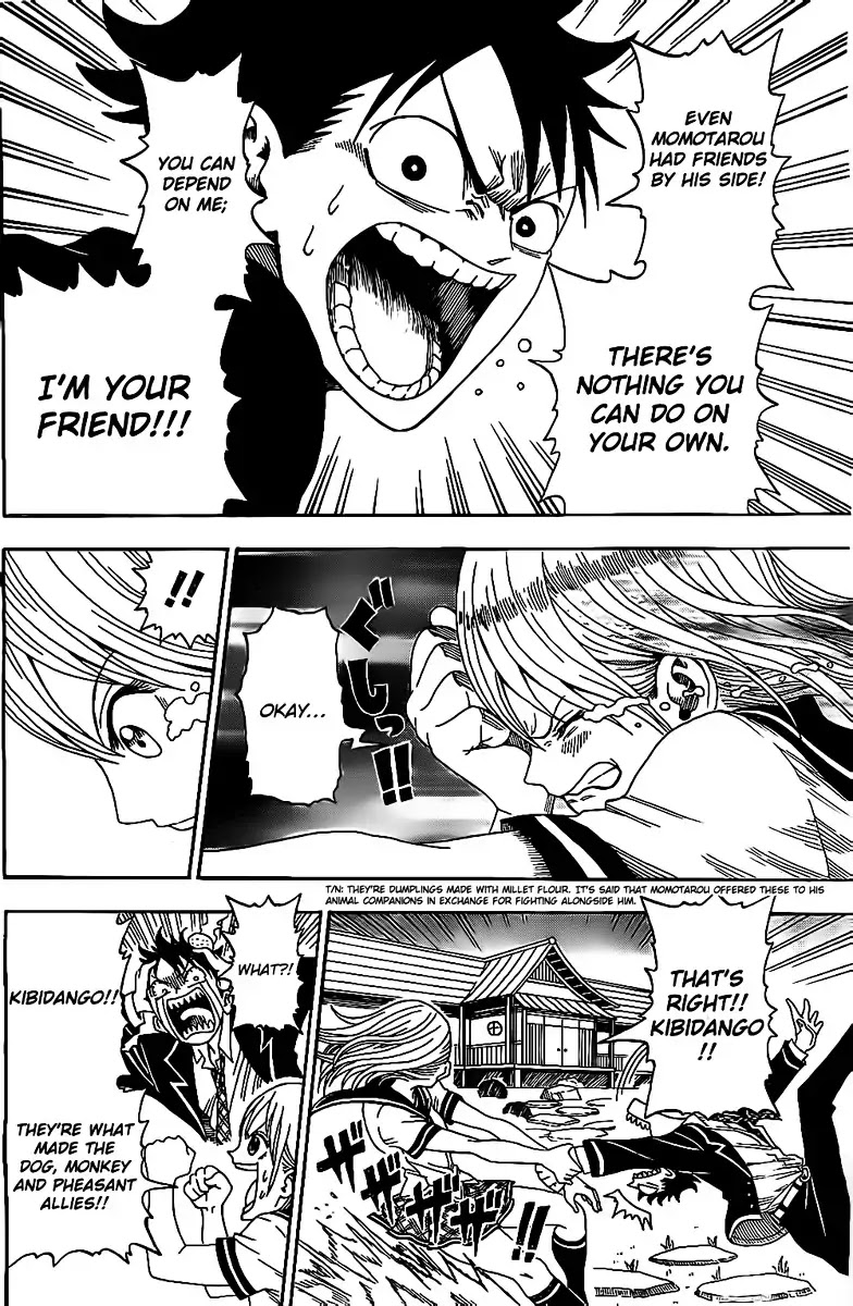 U19 Chapter 17.5 page 34 - Chapter Oneshot: Peach Pluck