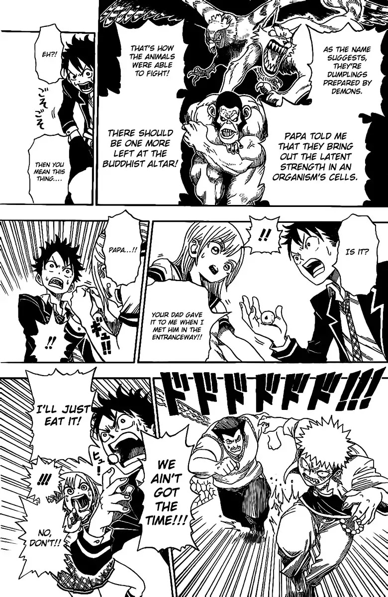 U19 Chapter 17.5 page 35 - Chapter Oneshot: Peach Pluck
