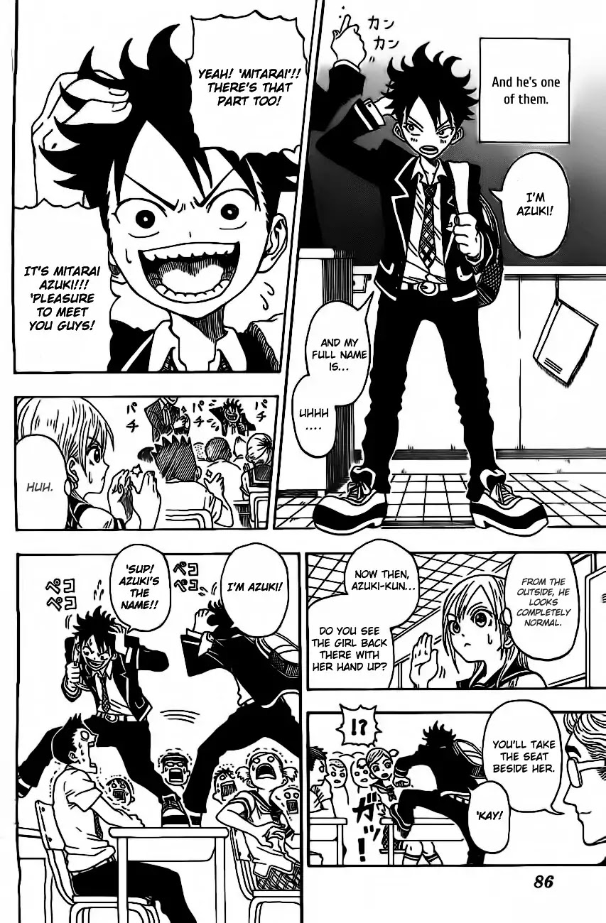 U19 Chapter 17.5 page 4 - Chapter Oneshot: Peach Pluck