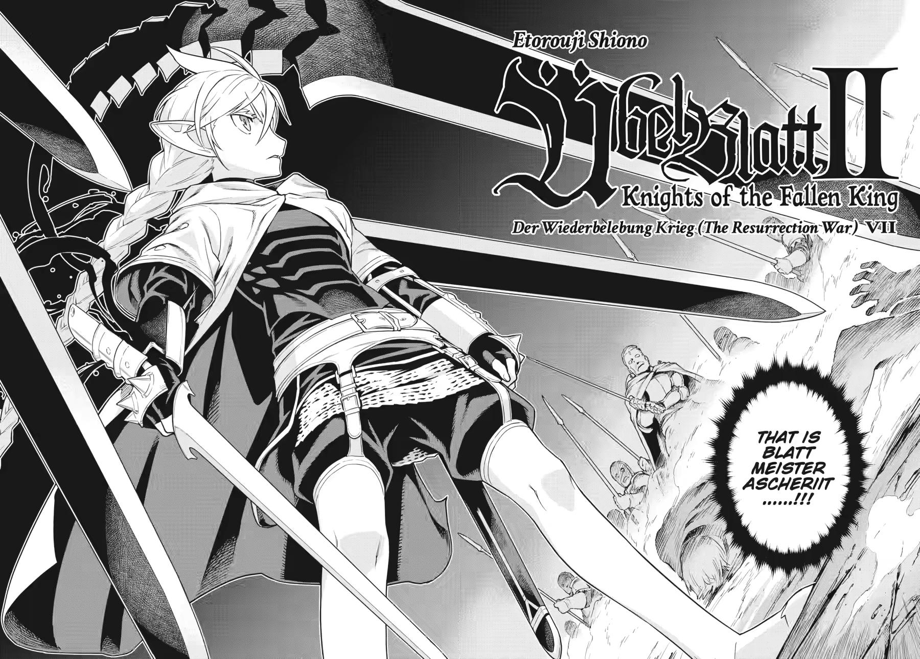Ubel Blatt II: Knights of the Fallen King Chapter 20 page 2 - Chapter 20