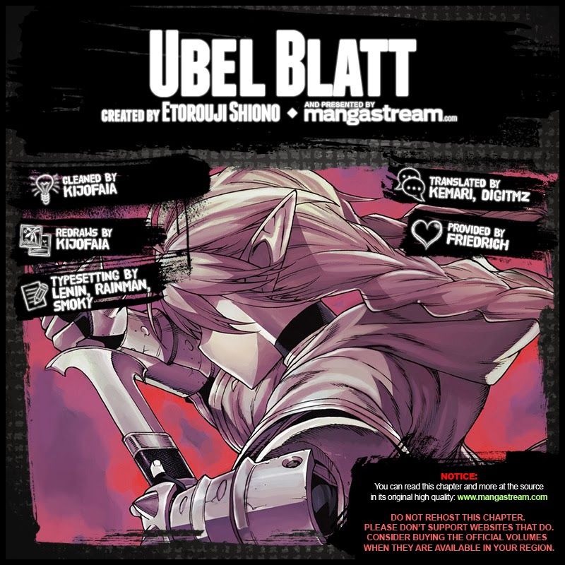 Ubel Blatt Chapter 117 page 2 - Chapter 117 : Winterende - The End Of Winter
