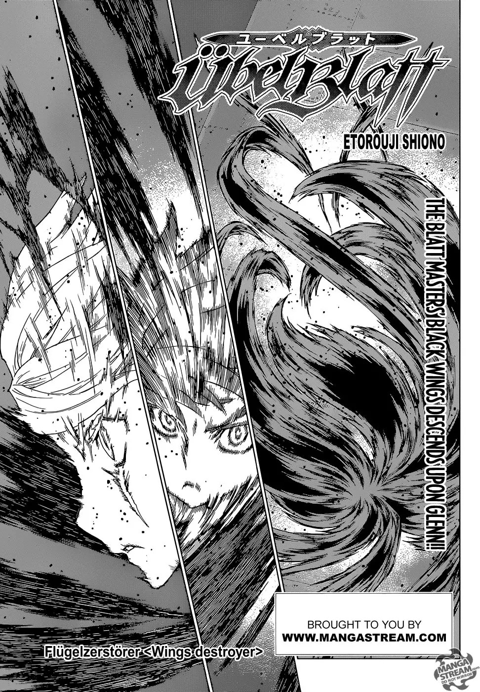 Ubel Blatt Chapter 140 page 1 - Chapter 140: Flugelzerstorer (Wings Destroyer)