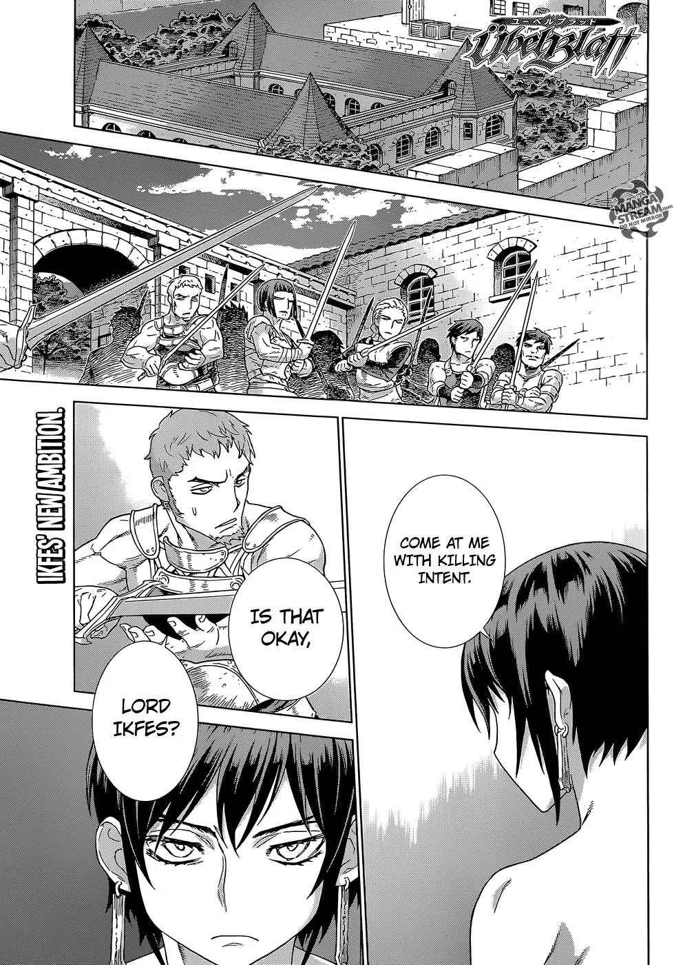 Ubel Blatt Chapter 143 page 1 - Chapter 143: Fahnen der Helden (The Flags of The Heroes II)
