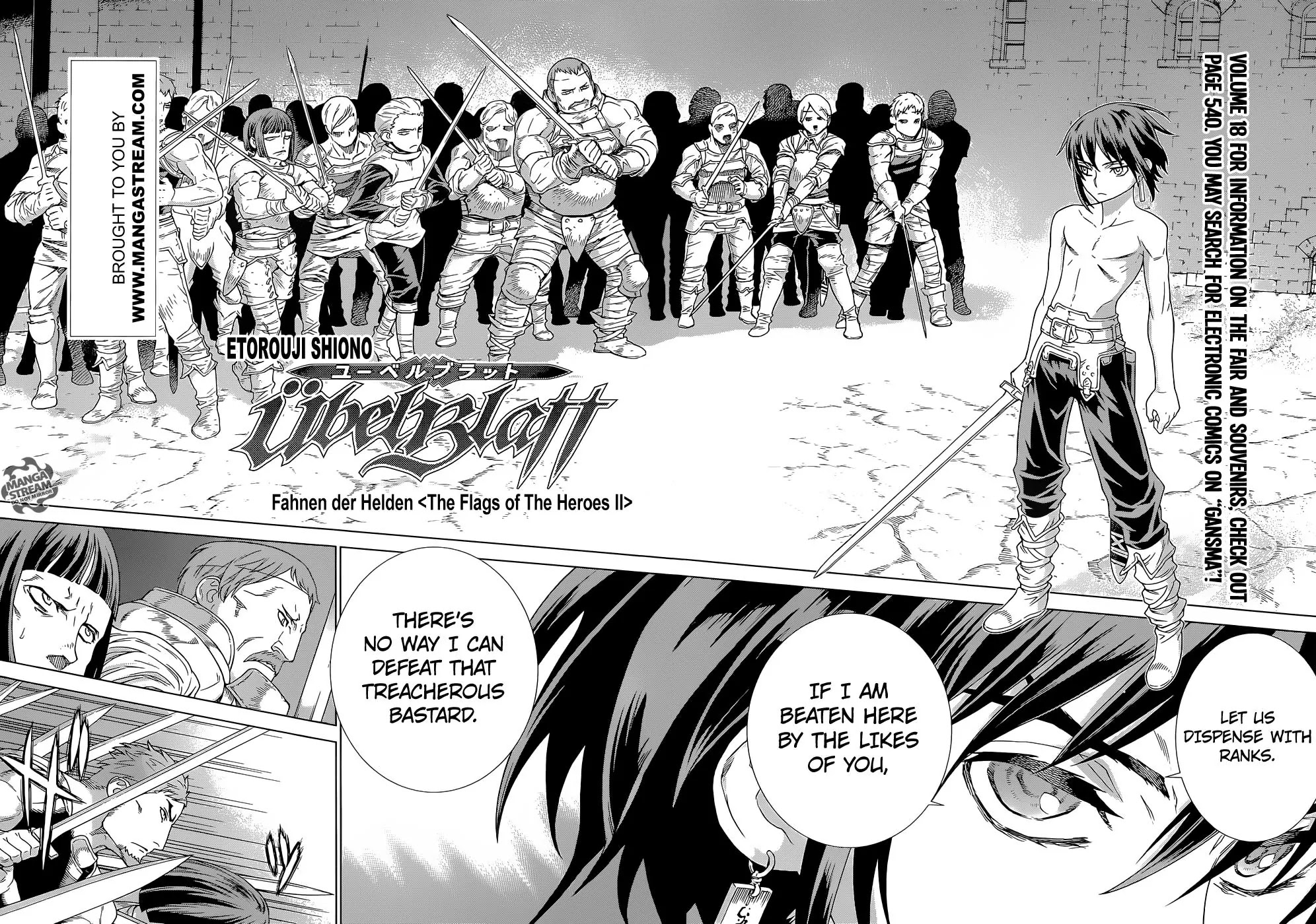Ubel Blatt Chapter 143 page 3 - Chapter 143: Fahnen der Helden (The Flags of The Heroes II)
