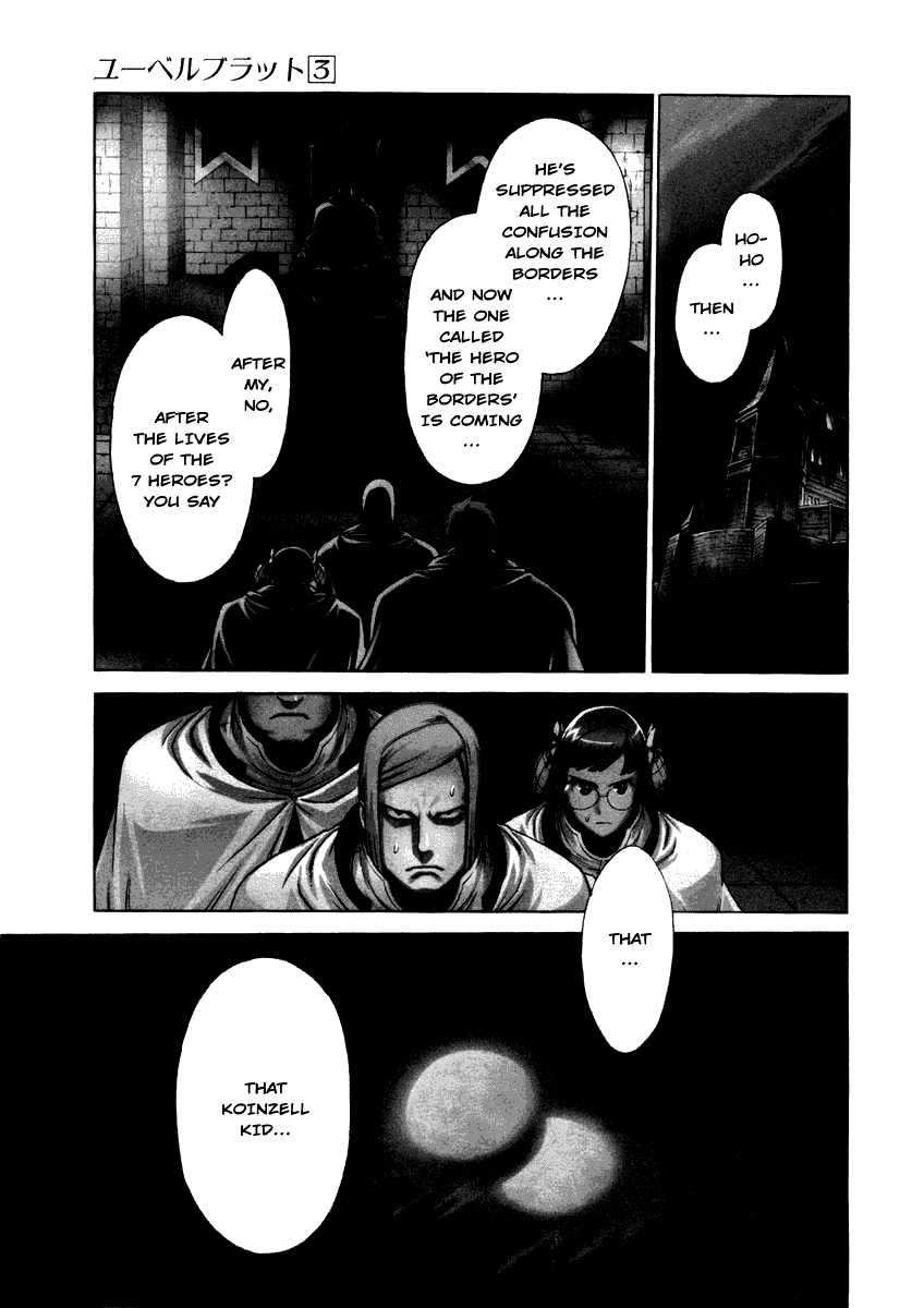 Ubel Blatt Chapter 24 page 23 - Chapter 24: The Castle of the Heroes 1