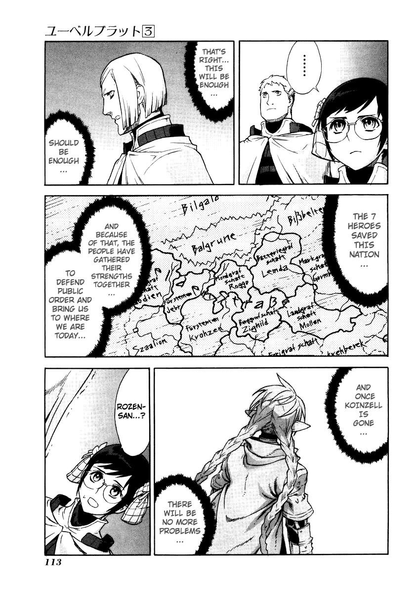 Ubel Blatt Chapter 25 page 13 - Chapter 25: The Castle of the Heroes 2