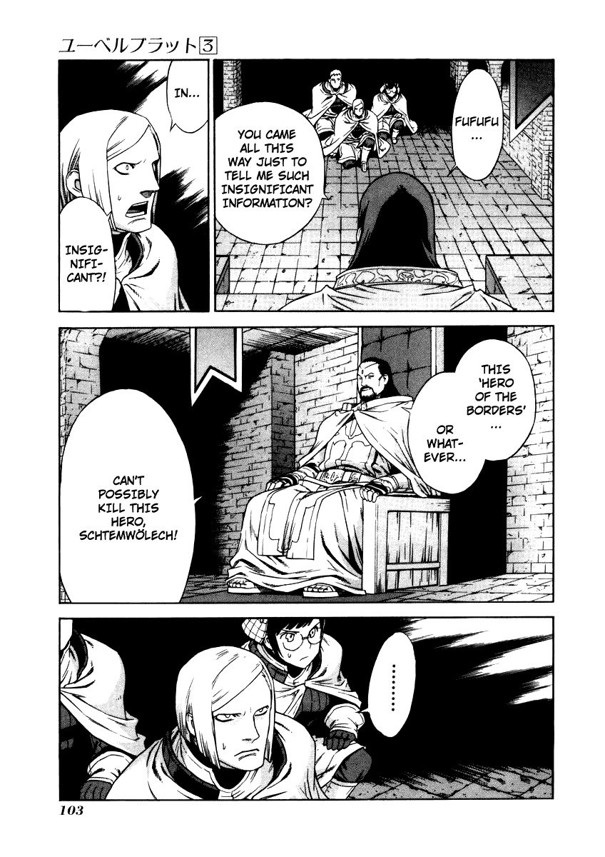 Ubel Blatt Chapter 25 page 3 - Chapter 25: The Castle of the Heroes 2