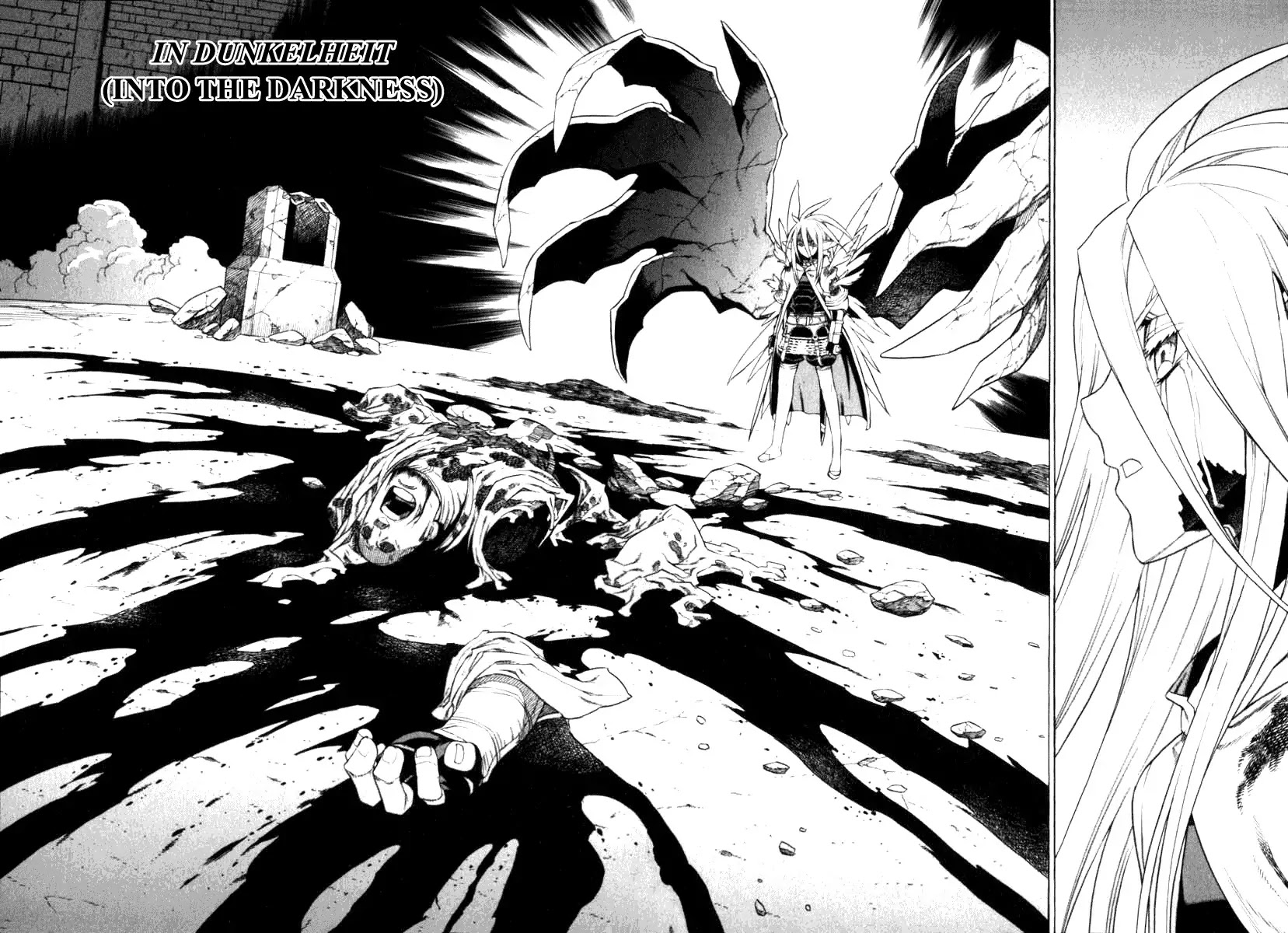 Ubel Blatt Chapter 36 page 1 - Chapter 36: Into the Darkness