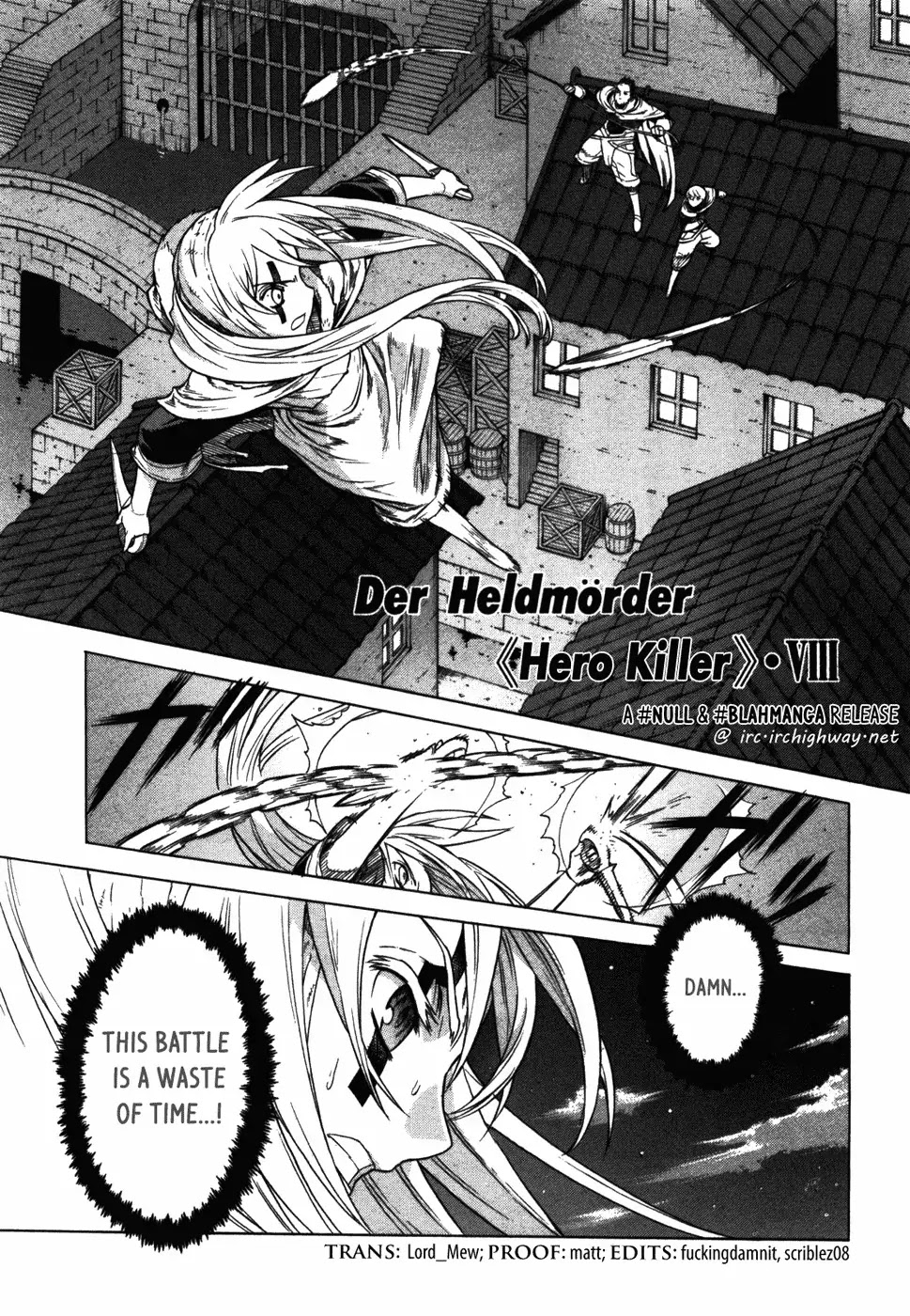 Ubel Blatt Chapter 46 page 1 - Chapter 46: Der Heldenmörder 8