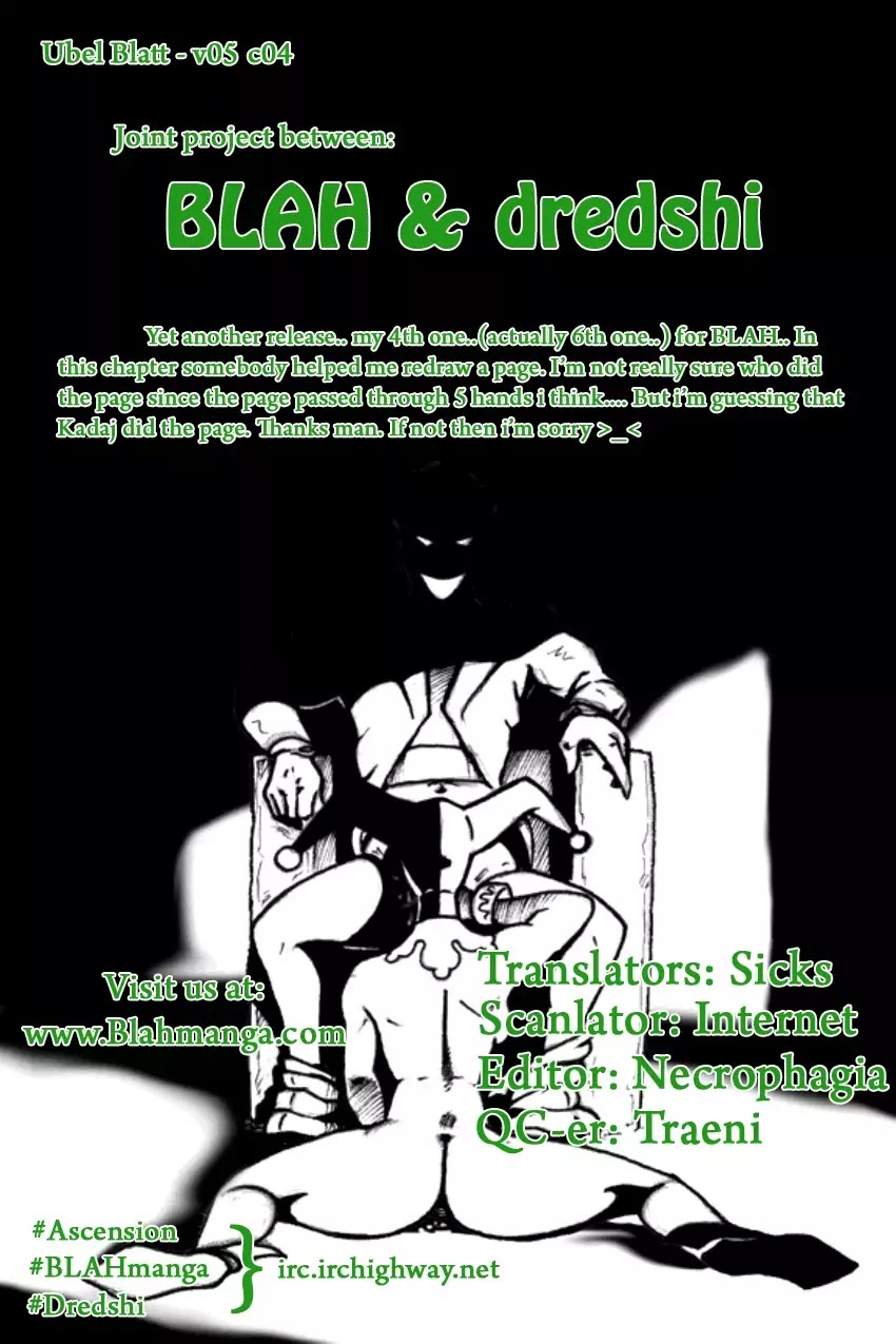 Ubel Blatt Chapter 47 page 34 - Chapter 47: Für Meinen Helden